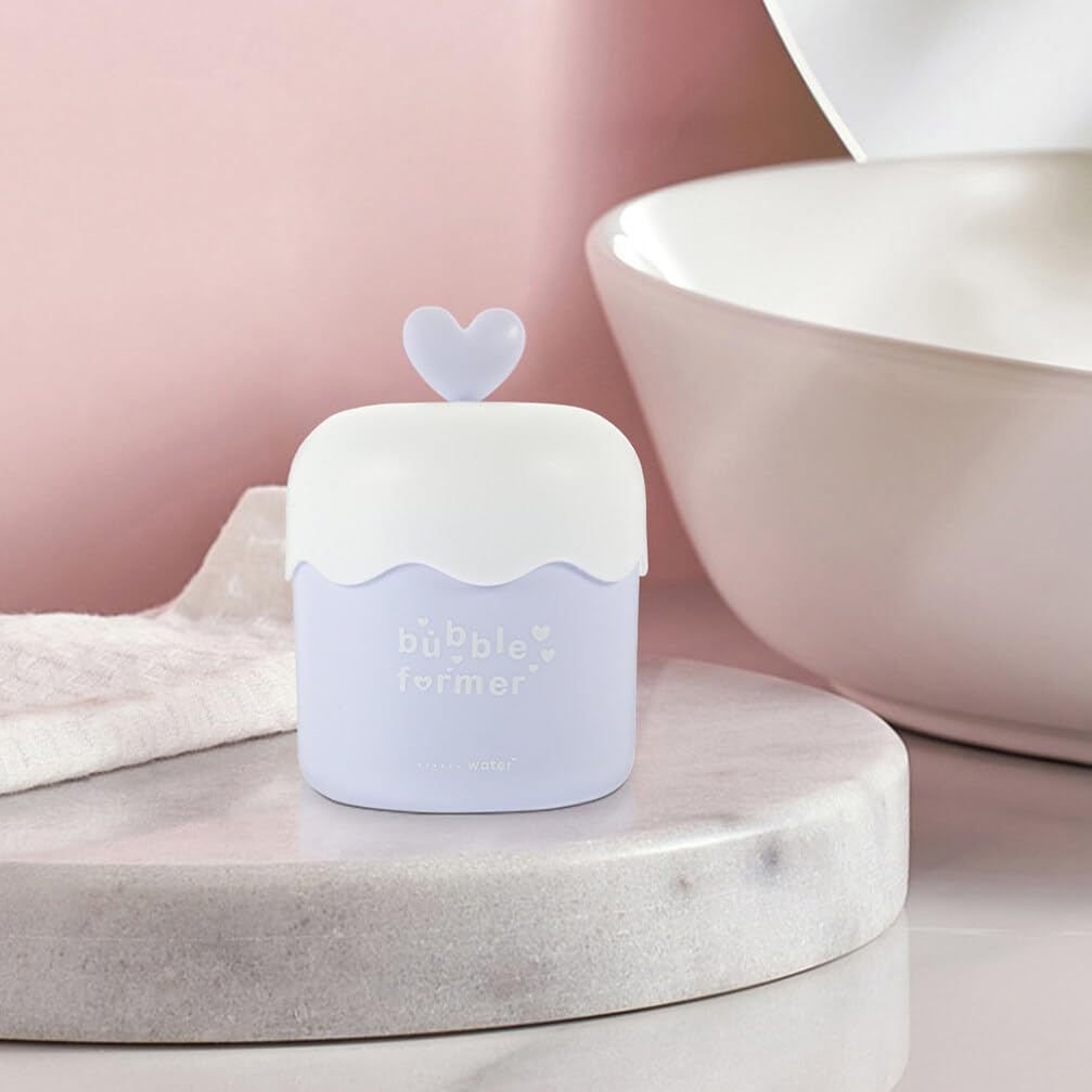 iPetboom Electric Face Foam Maker - Rich Marshmallow Whip Foam Generator for Deep Facial Cleansing | Skincare & Beauty Tool for Women (Blue) | Perfect for Daily Routine, Spa & Travel Skincare