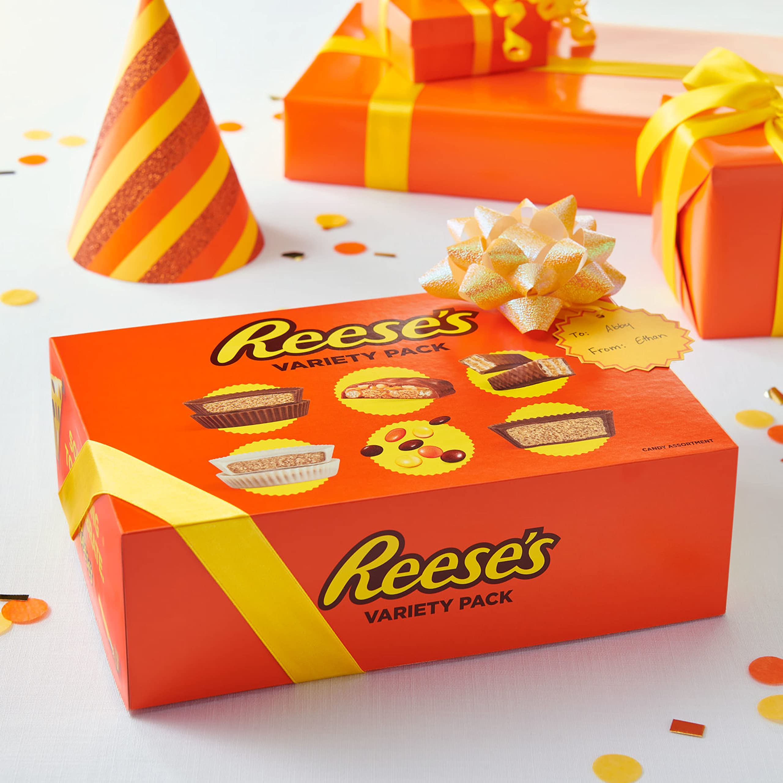 King Size Candy Variety Pack - 12 Bars (Payday, Reese's, Kit Kat) for Parties & Gifts