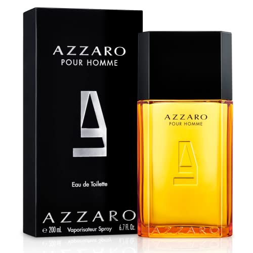 Azzaro Pour Homme Eau de Toilette for Men - 6.7 Fl Oz Fougere Aromatic Woody Cologne | Perfect for Daily Wear, Office & Special Occasions