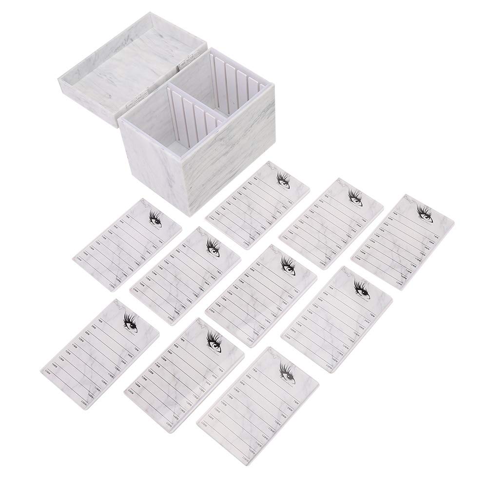 10-Layer False Eyelash Storage Box - Professional Eyelash Extension Organizer Case for Salon & Home Use | Durable Eyelash Grafting Box with Secure Lid | Perfect for Lash Artists, Makeup Enthusiasts & Beauty Professionals | Ideal for Salon Organization & Travel Makeup Kits | Great for Lash Extension Storage, Makeup Counter Organization & On-The-Go Beauty Needs | Perfect for Salon Storage, Travel Makeup Organizer & Professional Lash Artist Kit