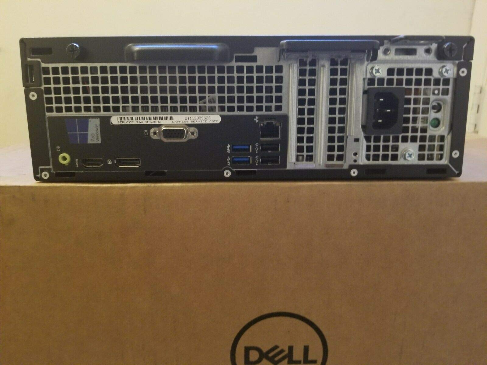 Refurbished Dell Optiplex 3040 SFF Desktop PC - Intel Core i5-6500 6th Gen Quad-Core, 16GB DDR4 RAM, 256GB SSD, WiFi, Windows 10 Home (Renewed) - Perfect for Home Office, Business Workstations & Everyday Computing