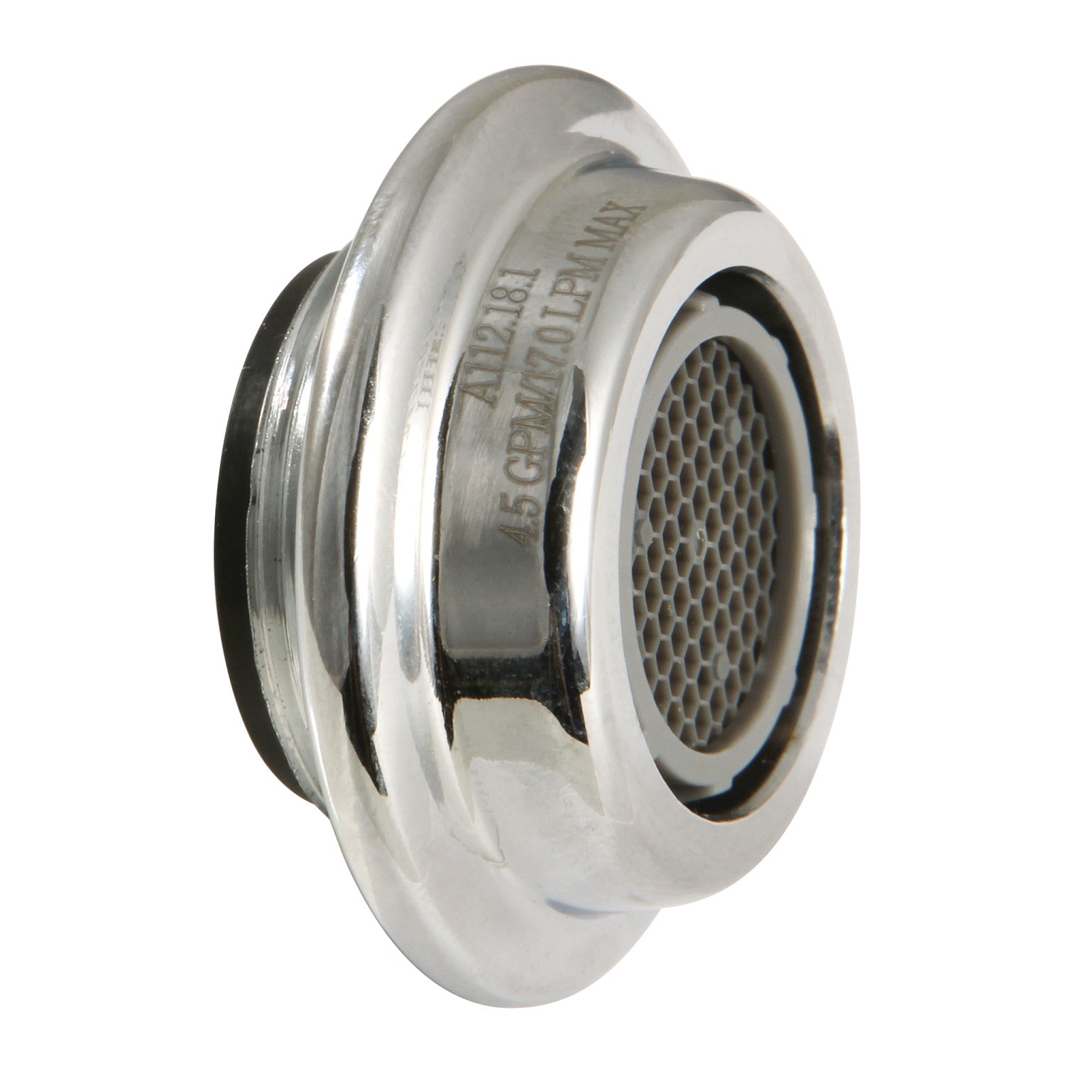 Cal Green KSSA2101 4.5 GPM High Flow Male Threaded Water Saving Aerator - Polished Chrome Finish for Kitchen & Bathroom Faucets | Perfect for Home, RV & Commercial Use