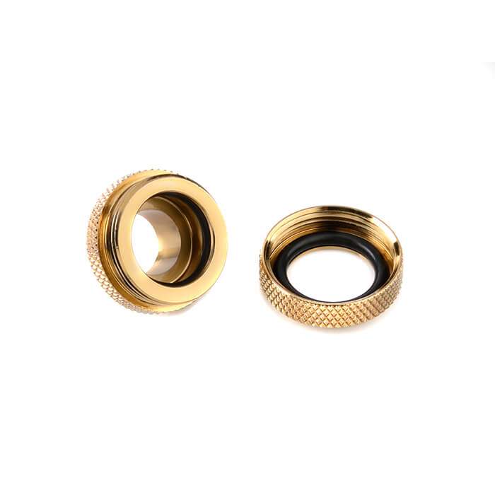 Bitspower Multi Link Fitting for OD 14mm True Brass - Premium Water Cooling Connector for PC Custom Loop Systems