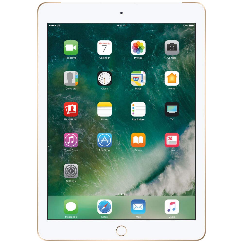 Refurbished Apple iPad 2017 32GB WiFi - Gold | Certified Pre-Owned Tablet for Work, School & Entertainment