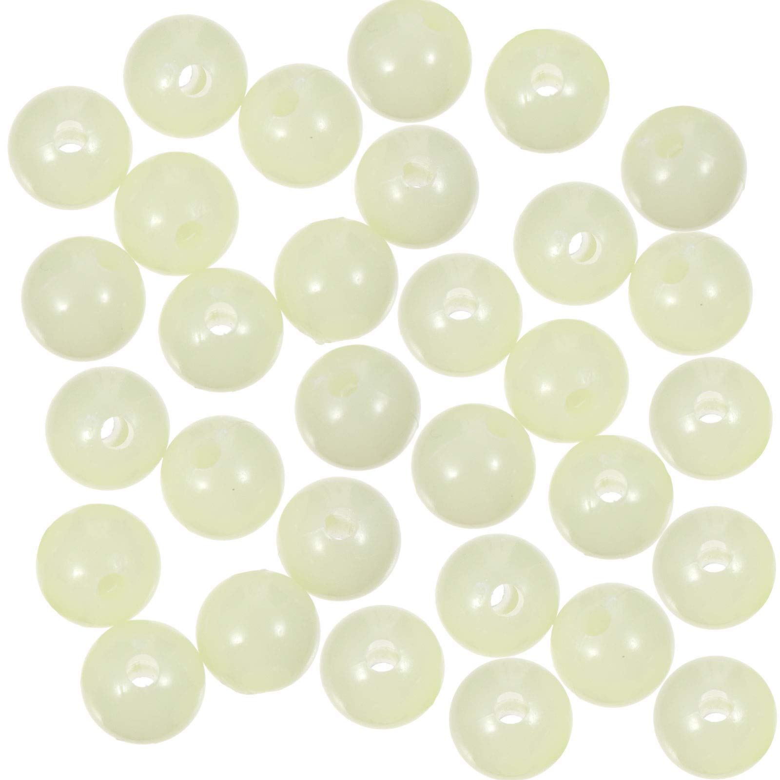 2 Packs 200pcs Glow in The Dark Beads for DIY Bracelet Making - Luminous Jewelry Beads for Necklace, Keychain & Craft Projects - Perfect for Night Parties, Rave Events & Kids Crafts