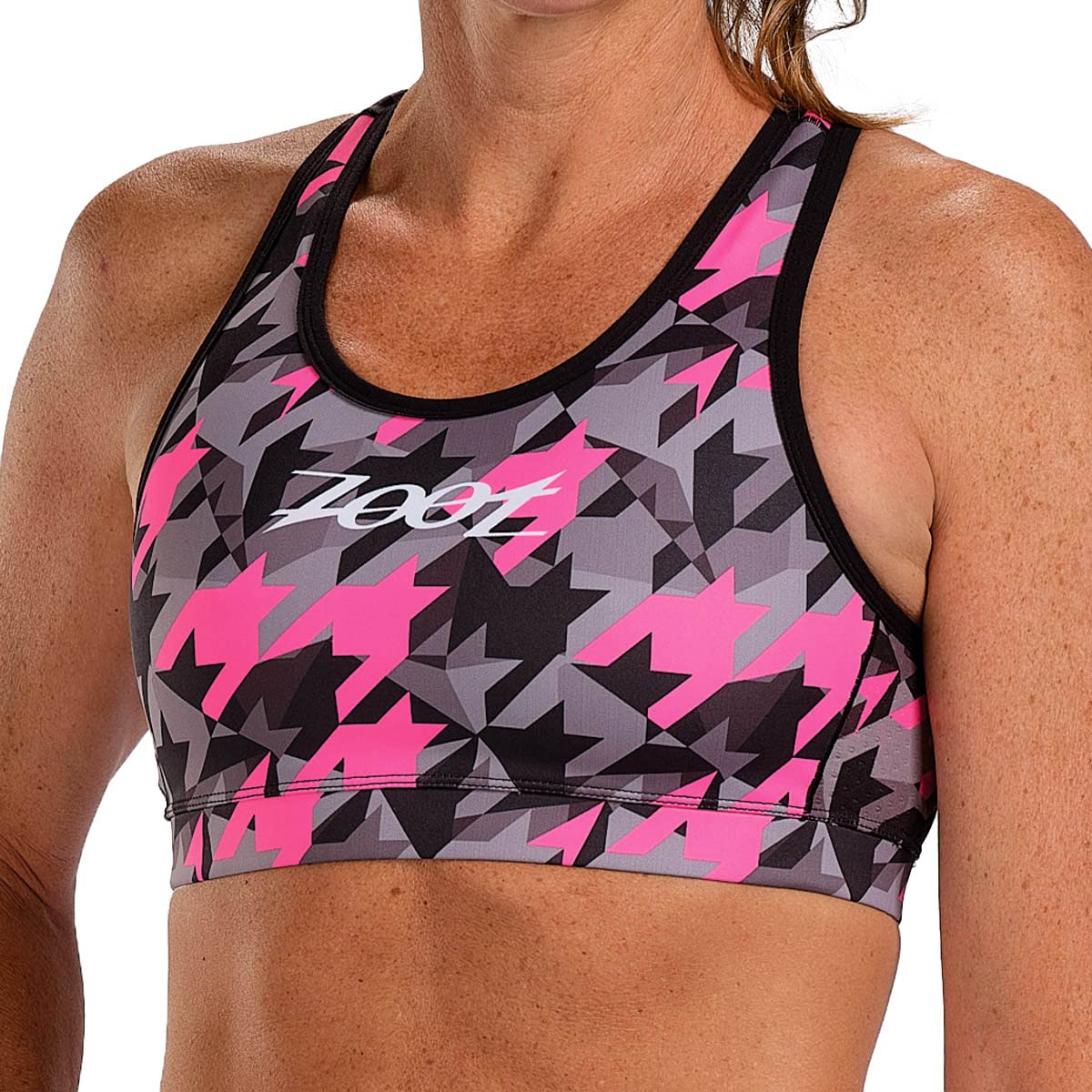 Zoot Women's LTD Triathlon Sports Bra - High Performance Racerback Workout Bra for Swimming, Running & Cycling | Moisture-Wicking & Supportive Activewear for Triathletes | Gym, Yoga, CrossFit & Outdoor Sports | Perfect for High-Intensity Training, Marathons & Everyday Wear | Ideal for Competitions, Fitness & Multi-Sport Activities | Great for Training Sessions, Long-Distance Running & Athletic Performance | Perfect for Triathlon Events, Gym Workouts, and Outdoor Adventures