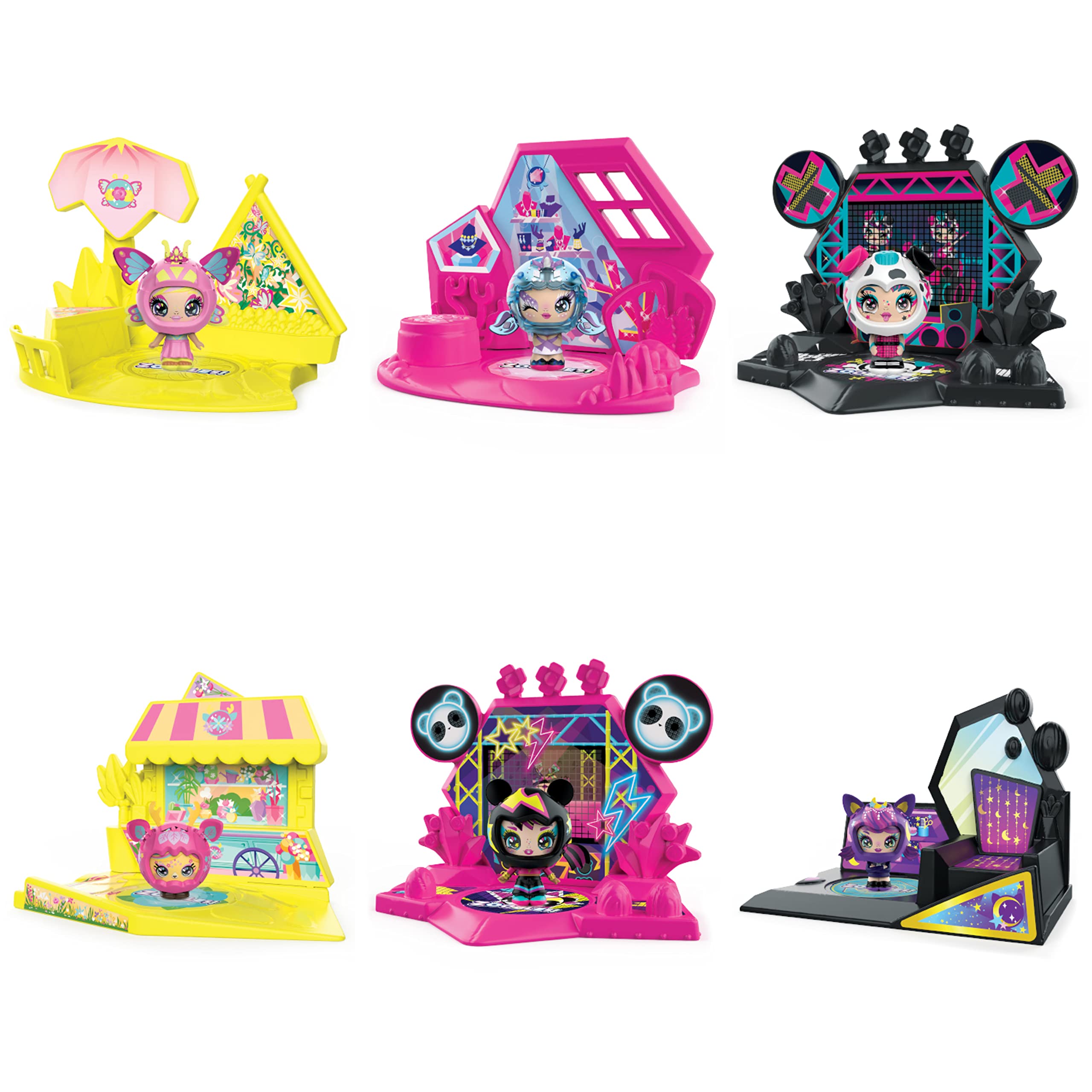 Spin Master Zoobles! Z-Girlz & Happitat - Luvlee Figure (1-Pack) | Collectible Mini Pet Toy for Kids | Perfect for Playtime, Birthday Gifts & Collectors (20134938, 6061365)