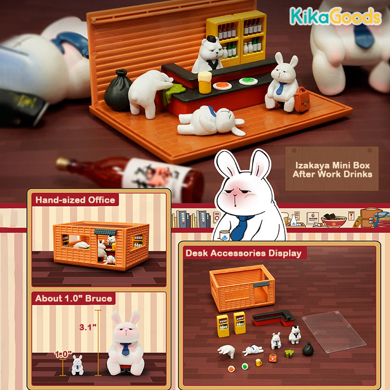 Monday Bruce MBR C02 Mini Box - Snacks & Drinks Series for Office, Home & Travel | Portable Snack Storage Solution