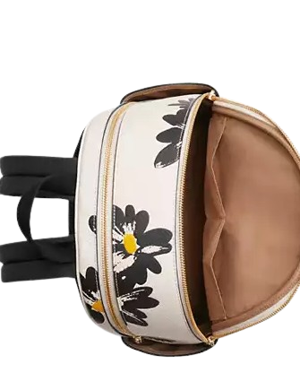 Coach Floral Print Court Backpack - Stylish & Durable Women's Backpack for Work, Travel & School | Perfect for Commuting, Day Trips & Campus Life