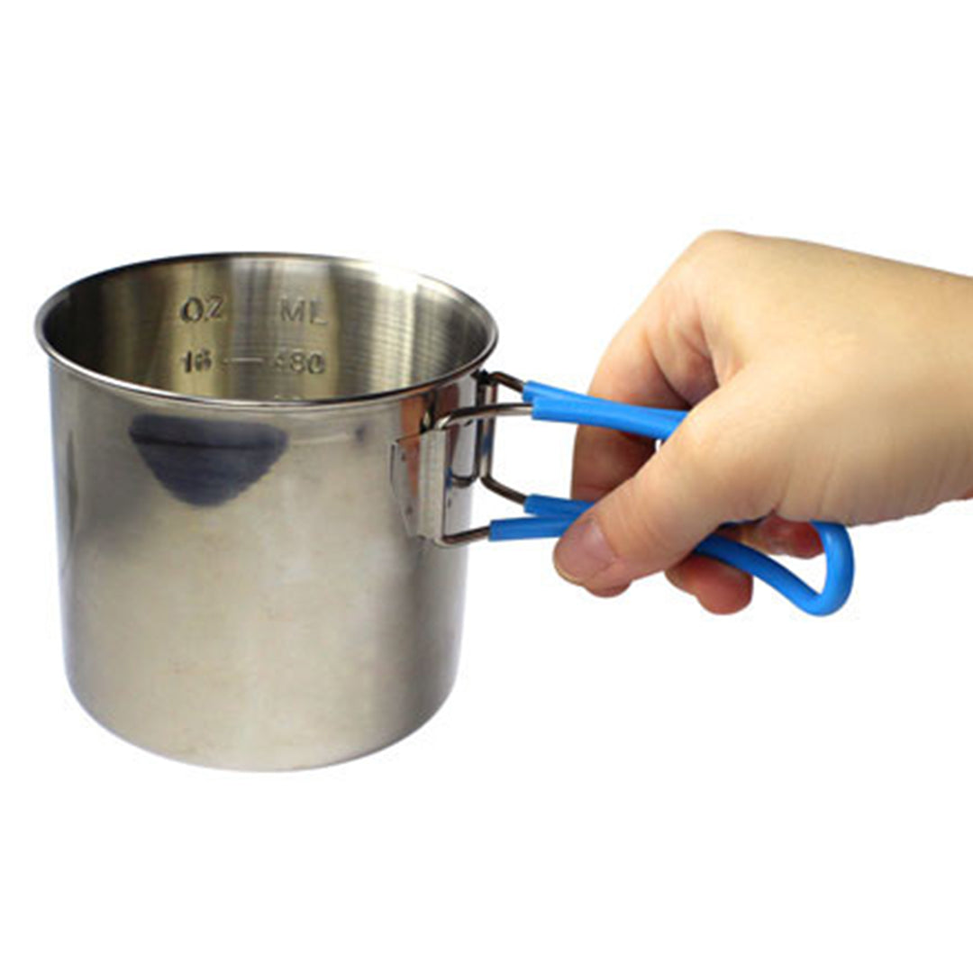 Premium Stainless Steel Camping Cup - Insulated, Durable & Lightweight for Outdoor Adventures, Hiking, Backpacking & Travel - BPA Free, 12oz/16oz/20oz Options