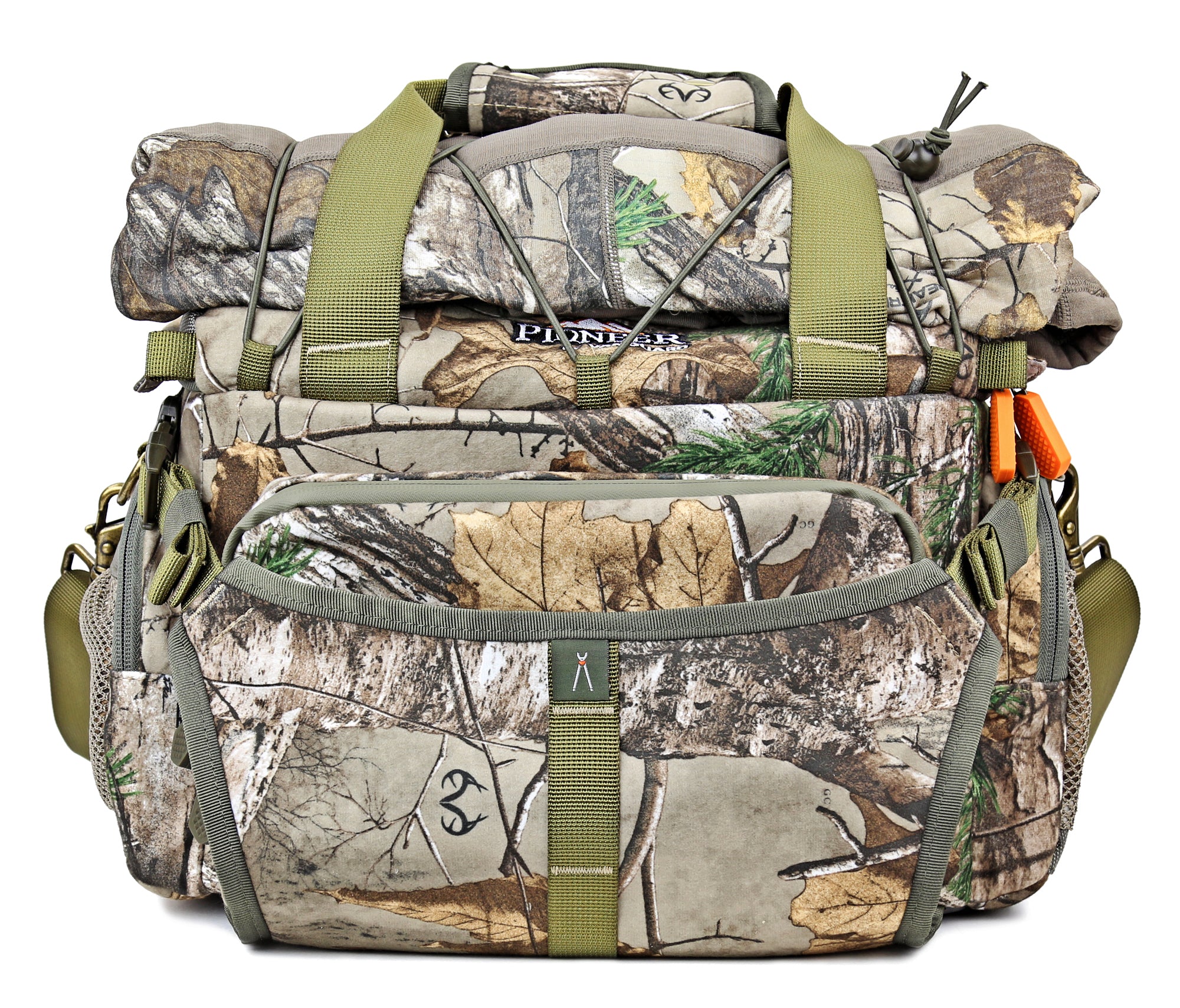 PIONEER 900RT Hunting & Range Bag - Realtree Camo - Durable Tactical Gear for Shooting, Hunting & Outdoor Adventures