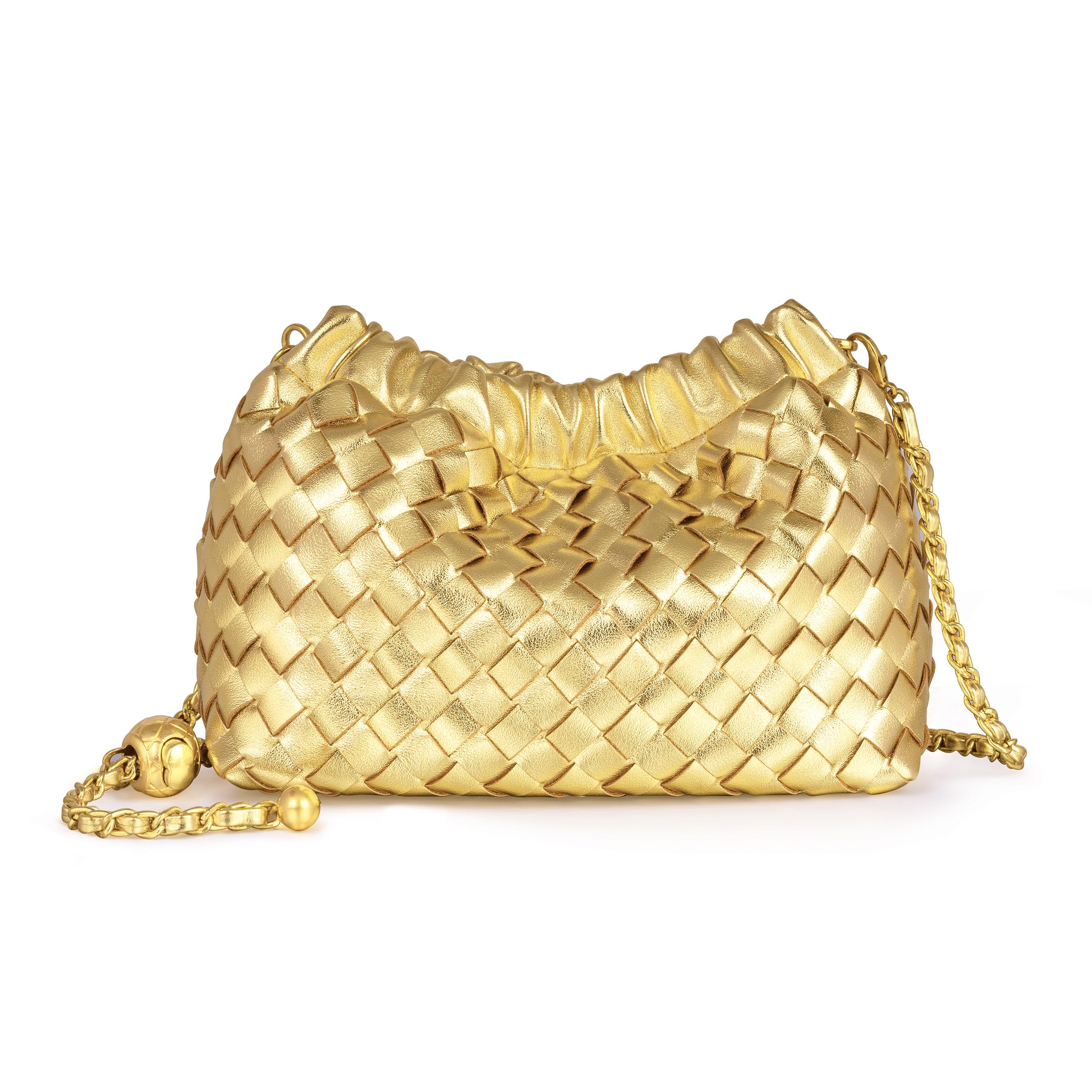 Trendy Dumpling-Shaped Women's Crossbody Bag - Elegant Evening Clutch & Hobo Purse for Casual Outings, Date Nights & Parties | Cloud Print Design Fashion Accessory