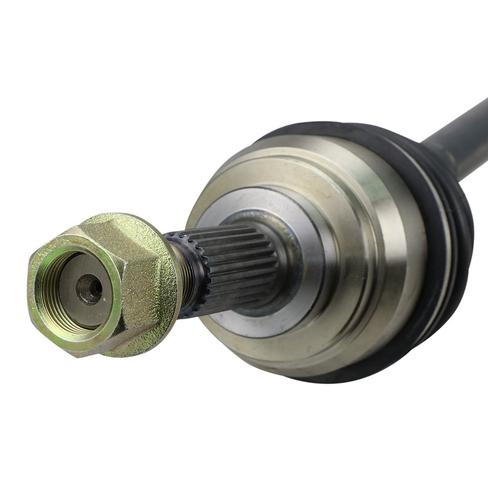 2007-2012 Nissan Versa & 2009-2014 Nissan Cube CVT Front CV Axle Drive Shaft Assembly Pair - Replacement Parts for Smooth Ride & Transmission Performance - Perfect for City Commuting & Daily Driving
