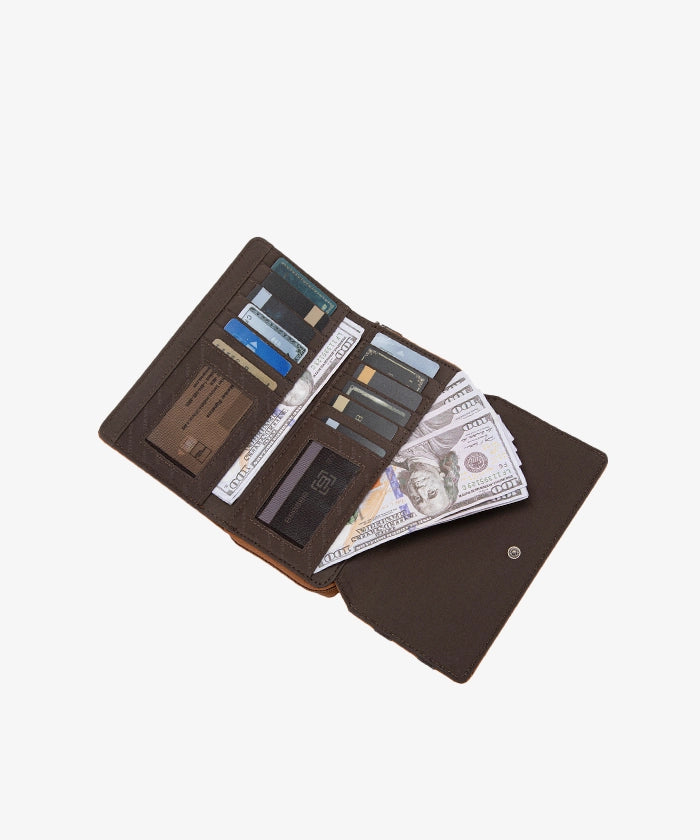 Montana West Embroidered Wallet for Women - Stylish Leather Clutch with RFID Protection | Perfect for Travel, Shopping & Everyday Use