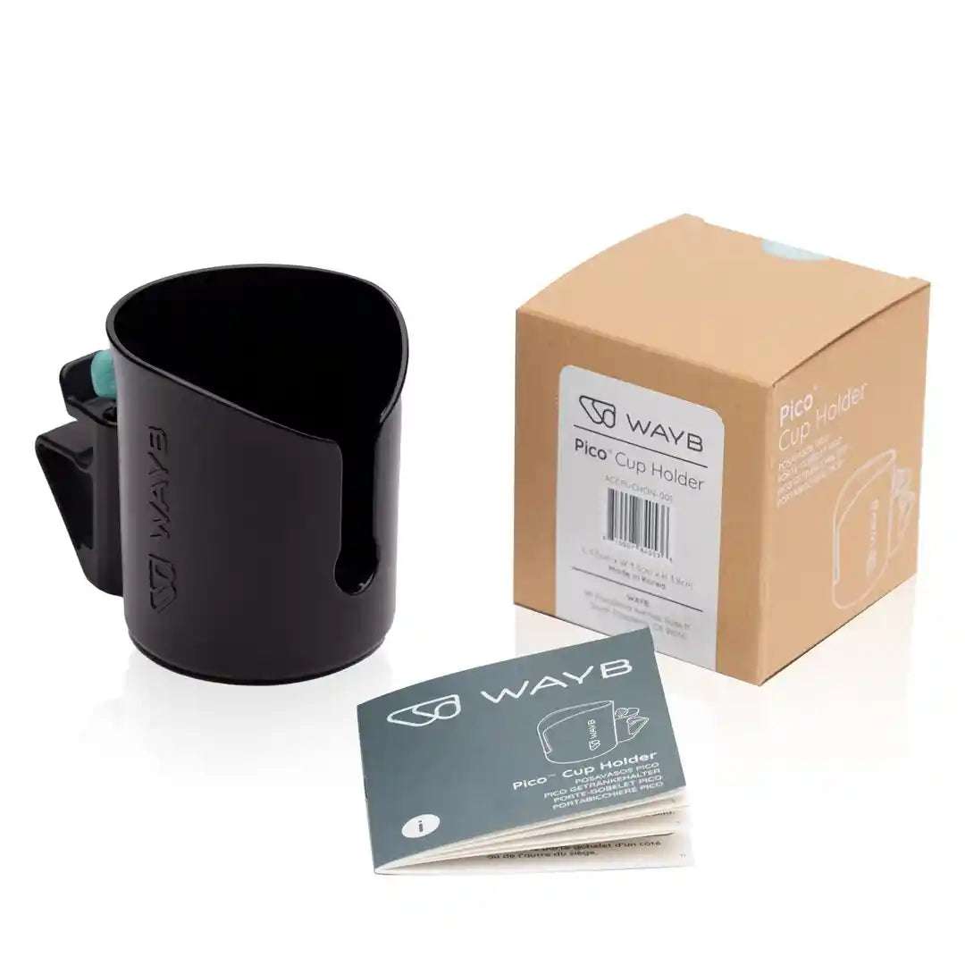 WAYB Pico™ Car Cup Holder - Compact & Portable Travel Drink Holder for Cars, Strollers, and Bikes - Perfect for Coffee, Water Bottles & Beverages on the Go