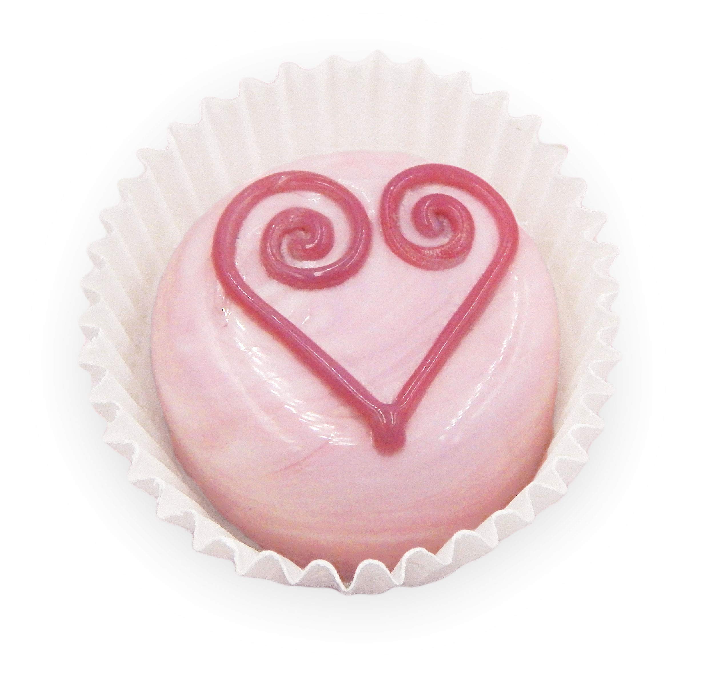 Collectible Glass Curly Heart Chocolate Box - Elegant Home Decor Gift with Strawberry & Raspberry Design | Perfect for Valentine's Day, Anniversary, Wedding Favors & Table Centerpiece Decoration