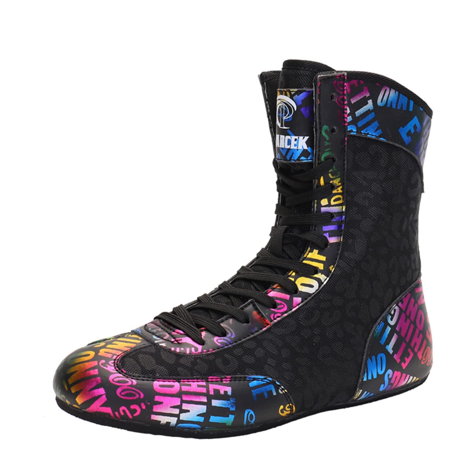 Best Wrestling Shoes for Men & Women - High Top Boxing Gym Trainers, Weightlifting & Fitness Sneakers for Bodybuilding - Comfortable & Durable for MMA, CrossFit & Gym Workouts