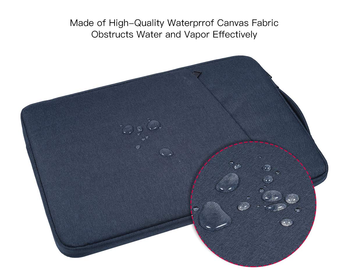 13.3 Inch Laptop Sleeve Case for Dell XPS 13 9310 9300 7390/Latitude 7390, Lenovo Chromebook Flex 5, Acer Spin 5, HP Spectre x360/Pavilion 13/Envy 13, Asus ZenBook - Protective Carrying Bag (Blue) - Perfect for Travel, School & Office Use