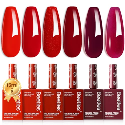 0-15ML*6-Bloody Red