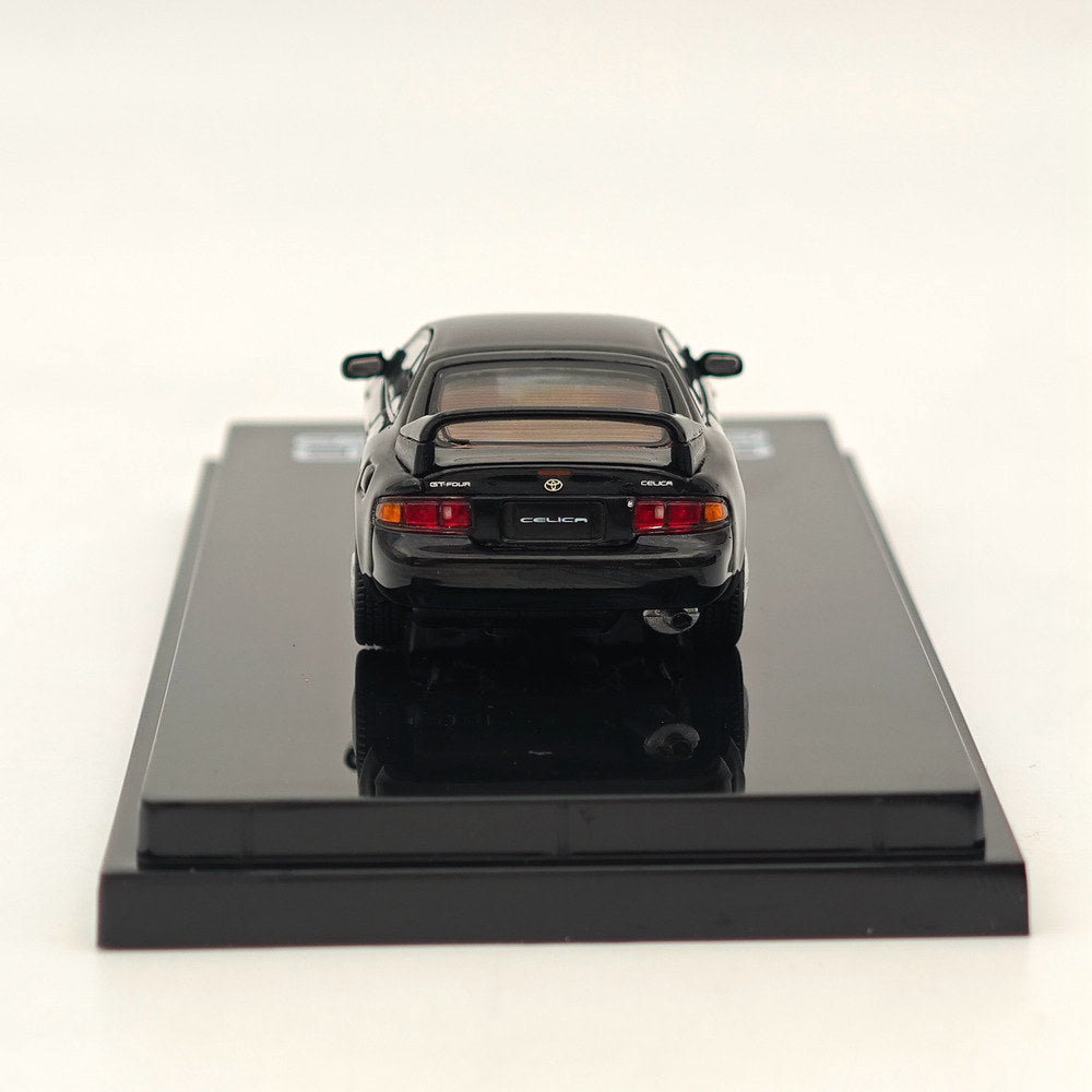 1/64 Scale Toyota Celica GT-Four ST205 WRC Edition Diecast Model Car - Black HJ641064ABK - Collectible Hobby Japan Toy for Car Enthusiasts & Gift Idea | Display, Racing Collection, Birthday Present