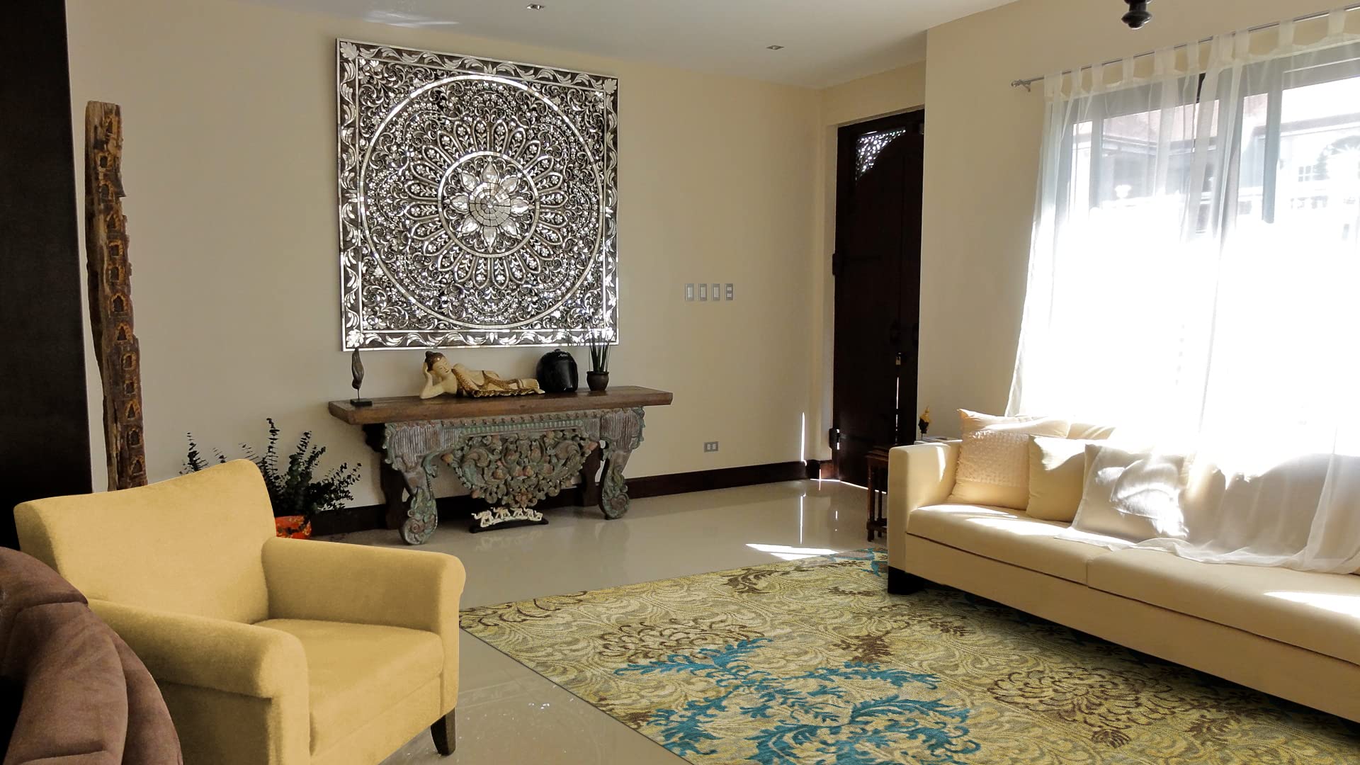 Feizy Rugs Qing Collection Handmade Oriental 2' x 3' Camel Area Rug - Perfect for Living Room, Bedroom & Entryway Decor