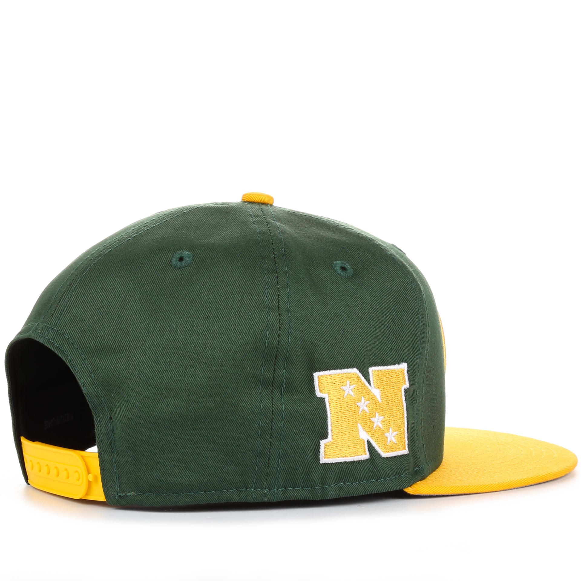 New Era 9Fifty Baycik Snapback Hat - Green Bay Packers NFL Team Logo Adjustable Baseball Cap for Men & Women - Perfect for Game Day, Sports Events & Streetwear Fashion