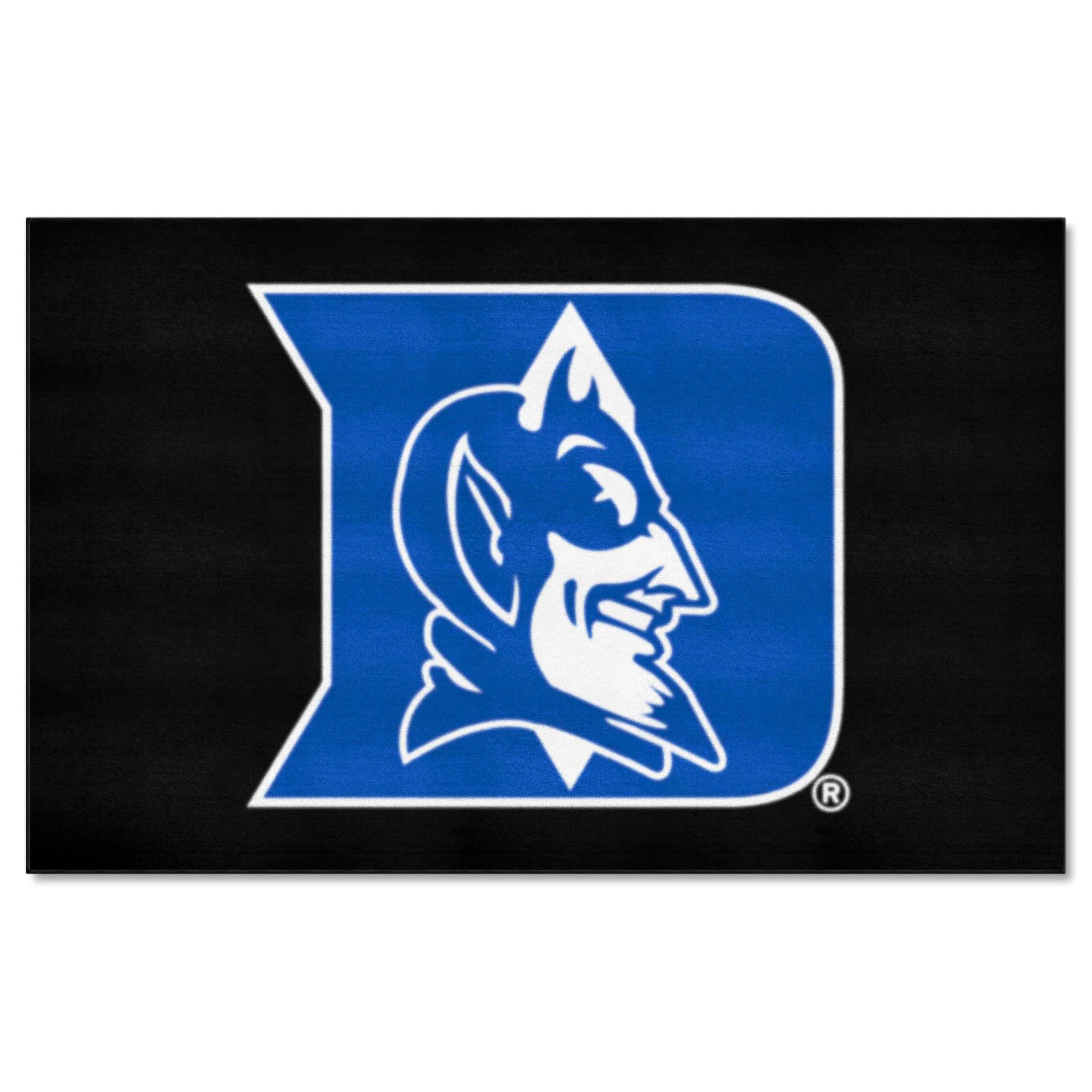 FANMATS 2632 Duke Blue Devils Ulti-Mat Rug - 5ft x 8ft College Sports Fan Area Rug with 