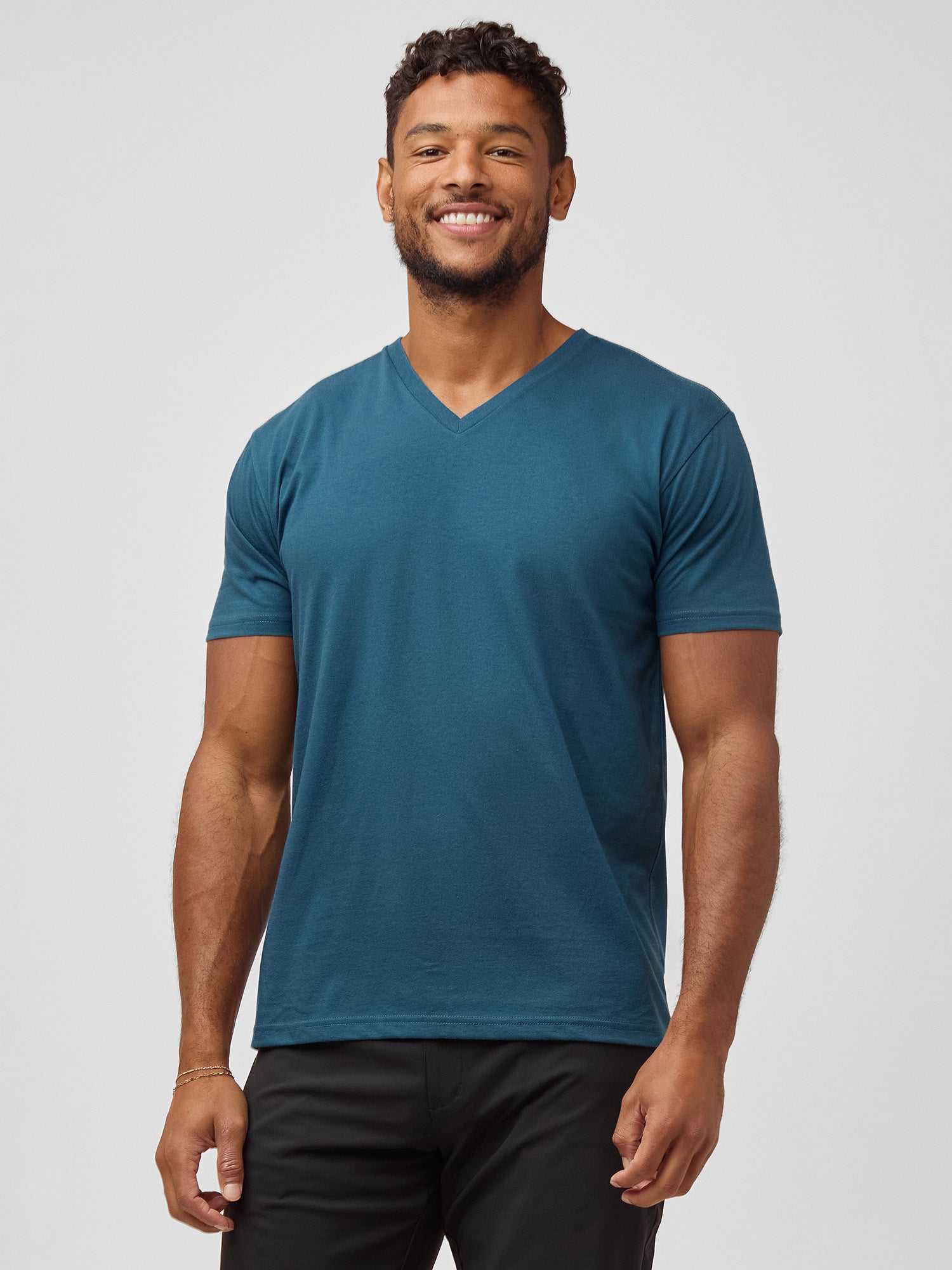 5 Pack Women's V-Neck T-Shirts - Soft & Breathable Summer Essential Tops for Casual Wear, Workout & Everyday Outfits