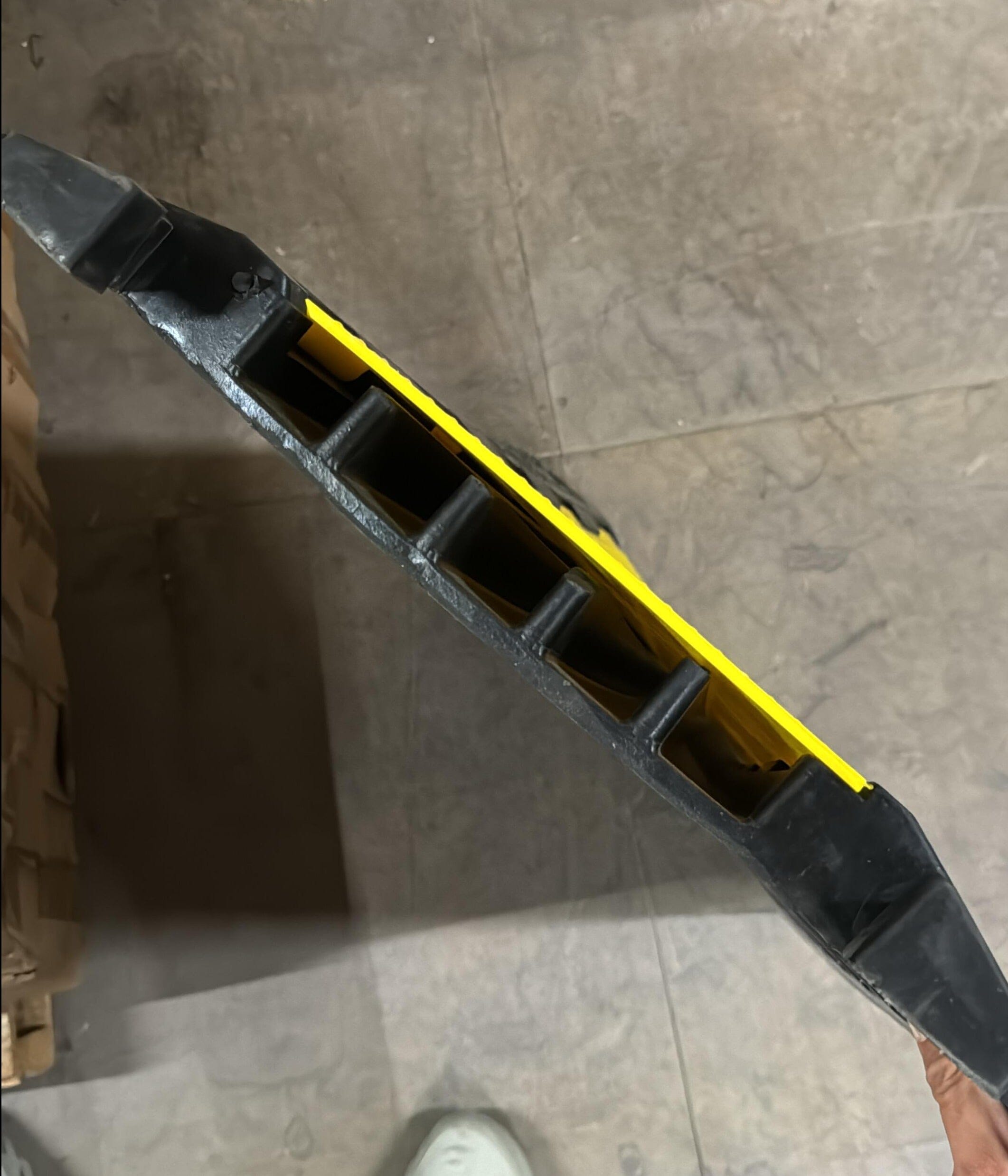5-Channel Heavy Duty Rubber Cable Protector - RH 9033 for Traffic Safety, Road Protection & Cord Management | Ideal for Construction Sites, Parking Lots & Outdoor Events
