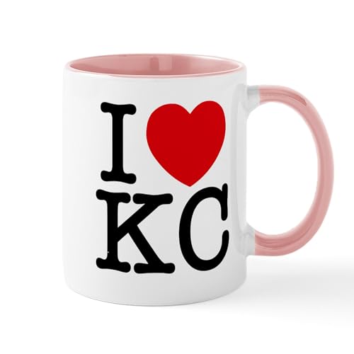 White/Pink Inside - Kansas City Mug