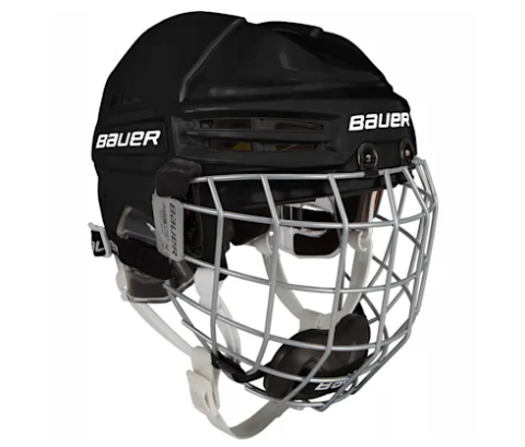 Bauer Re-Akt 100 Youth Hockey Helmet - Lightweight Protective Ice Hockey Gear for Kids - Perfect for Youth Hockey Games & Practice Sessions