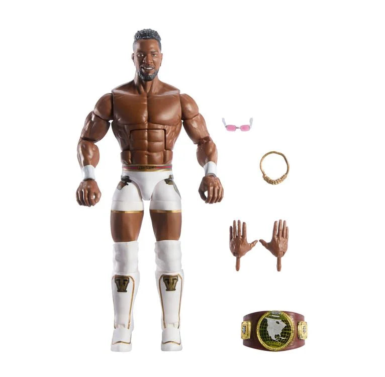 Trick Williams WWE Elite Collection Series 113 Action Figure - Authentic Wrestling Collectible for Fans & Display - Perfect for Play, Gifts, and Memorabilia