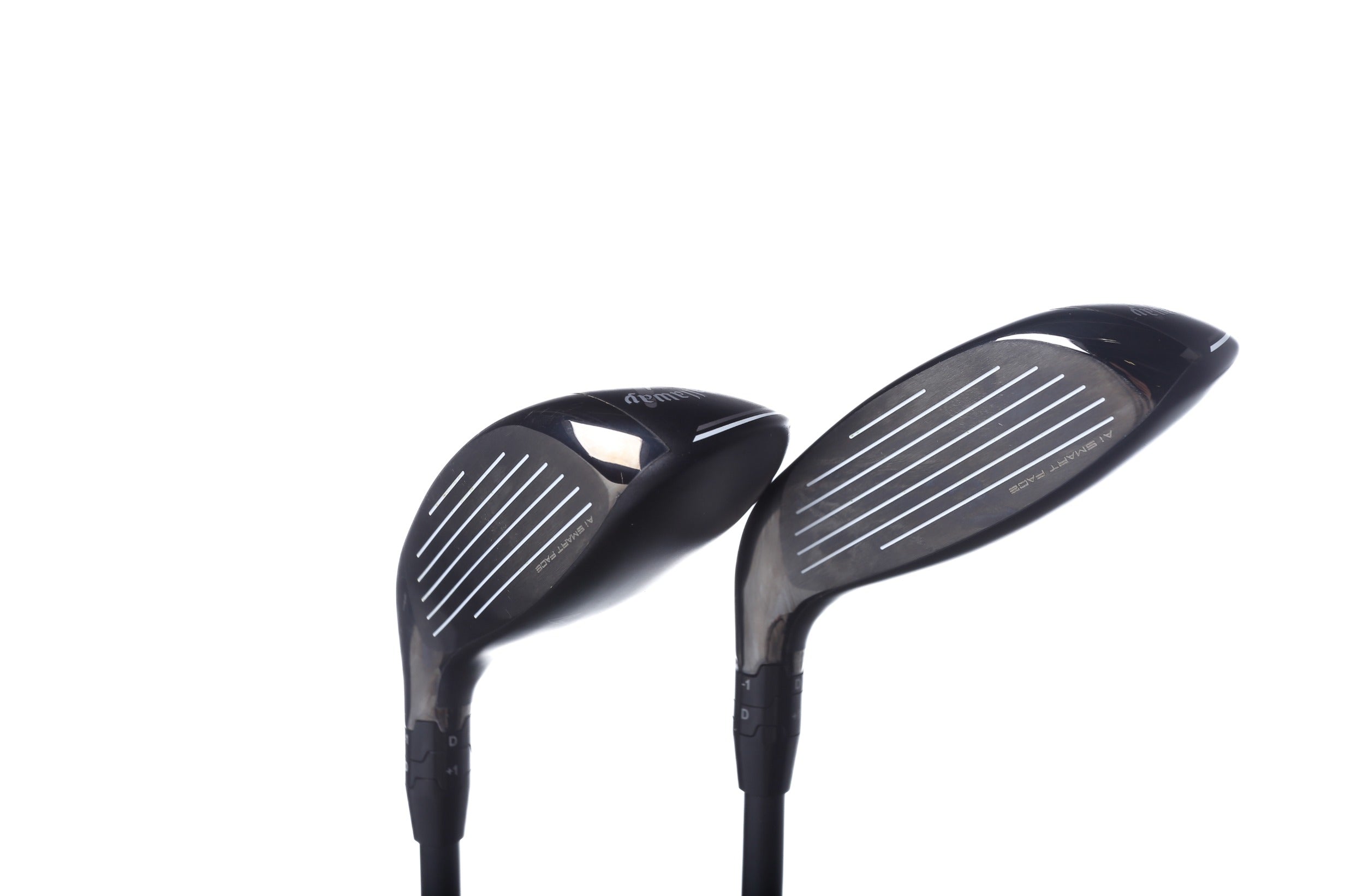 Used Callaway Paradym Ai Smoke HL Hybrid Golf Clubs Set - Right Handed 3H & 4H with Regular Flex Shafts - Perfect for Mid-Handicap Golfers on Fairways & Roughs