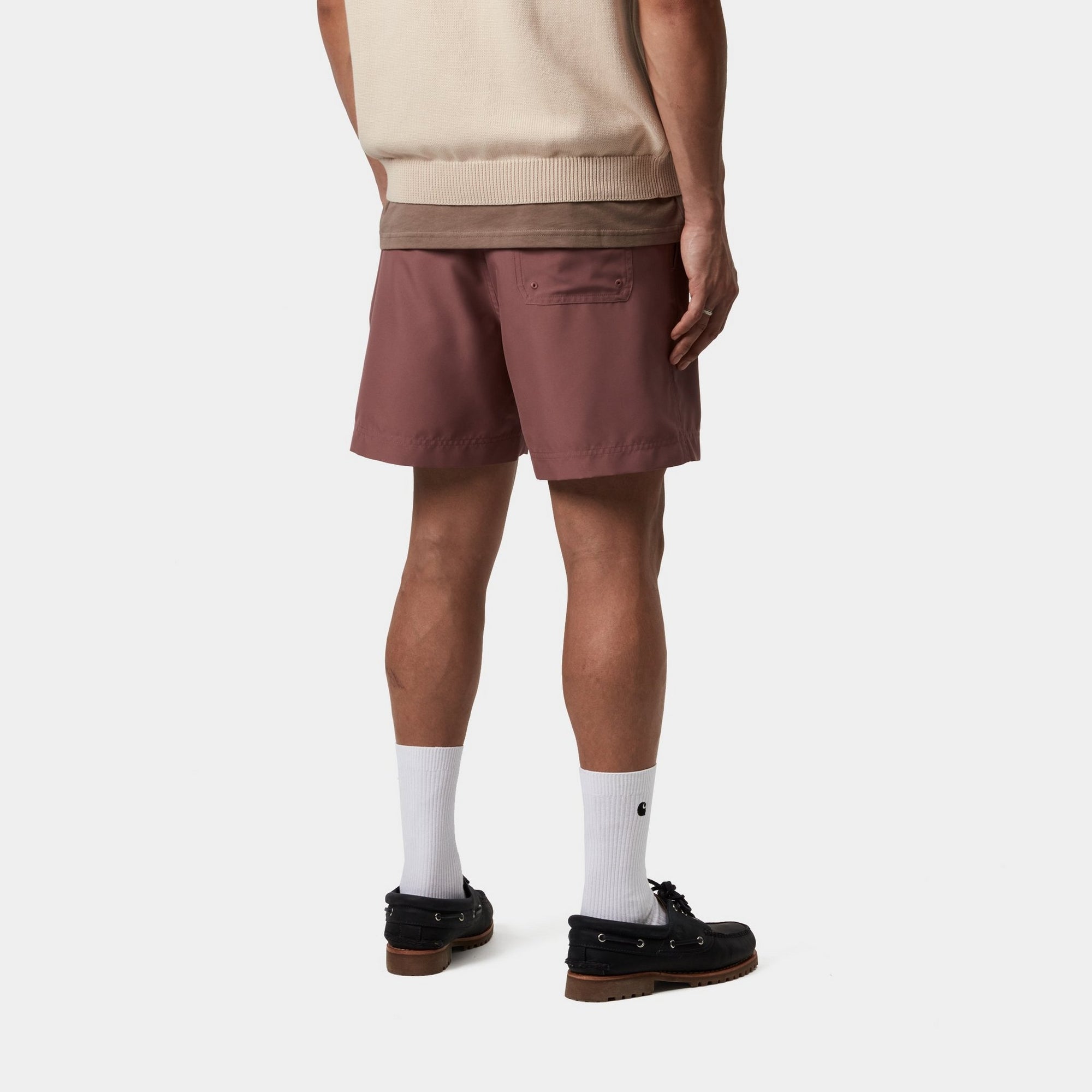 **Men's Quick-Dry Swim Trunks - Chase Dusky Pink Shorts for Swimming, Beach & Pool | Lightweight & Comfortable for Summer Vacations**