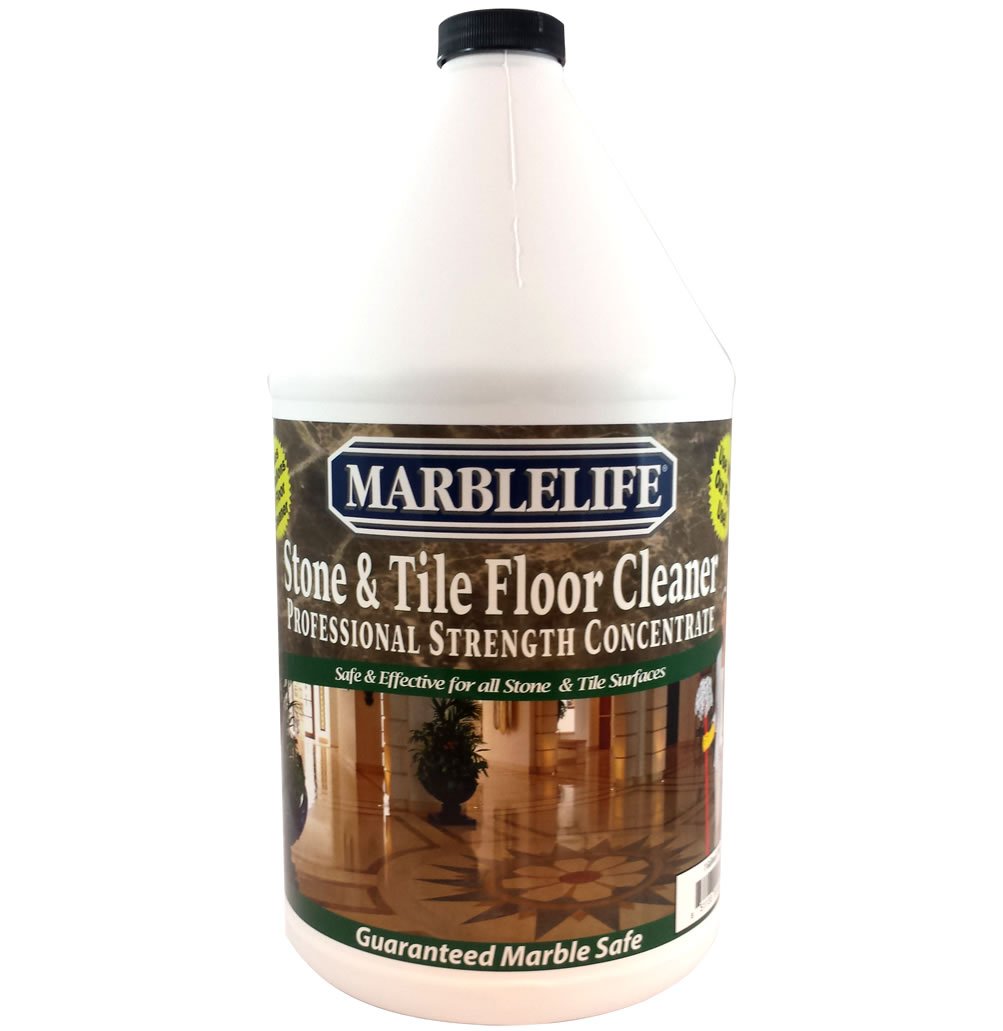 Professional Stone & Tile Cleaner Concentrate - 1 Gallon | Heavy-Duty Formula for Granite, Marble & Ceramic | Ideal for Kitchen, Bathroom & Floor Cleaning