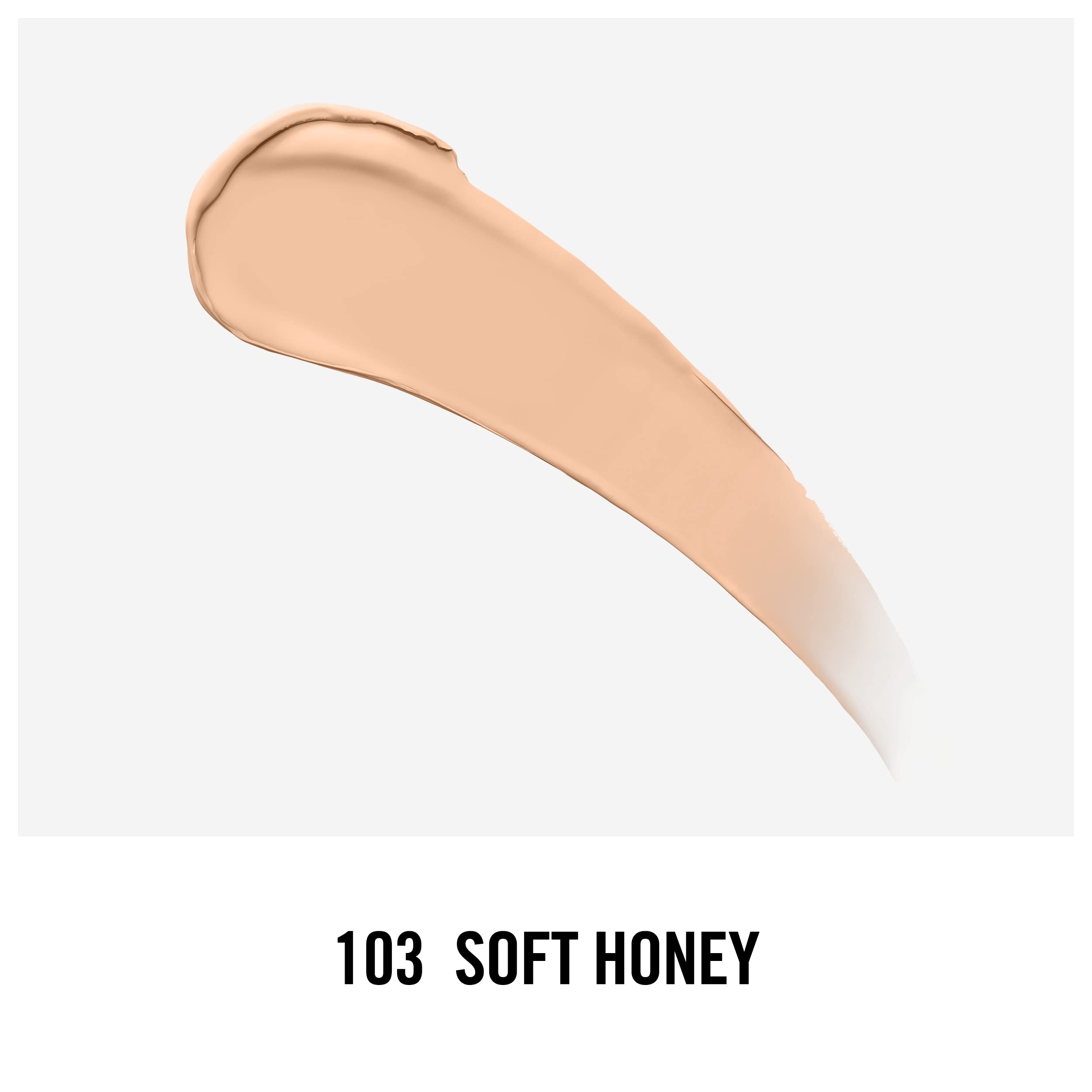 Rimmel London Hide the Blemish Concealer Stick - Ultra-Creamy, Easy to Blend, 5-Hour Wear, 0.16oz (Shade: 103 Soft Honey) | Perfect for Dark Circles, Blemishes & Imperfections | Everyday Makeup & On-The-Go Touch Ups