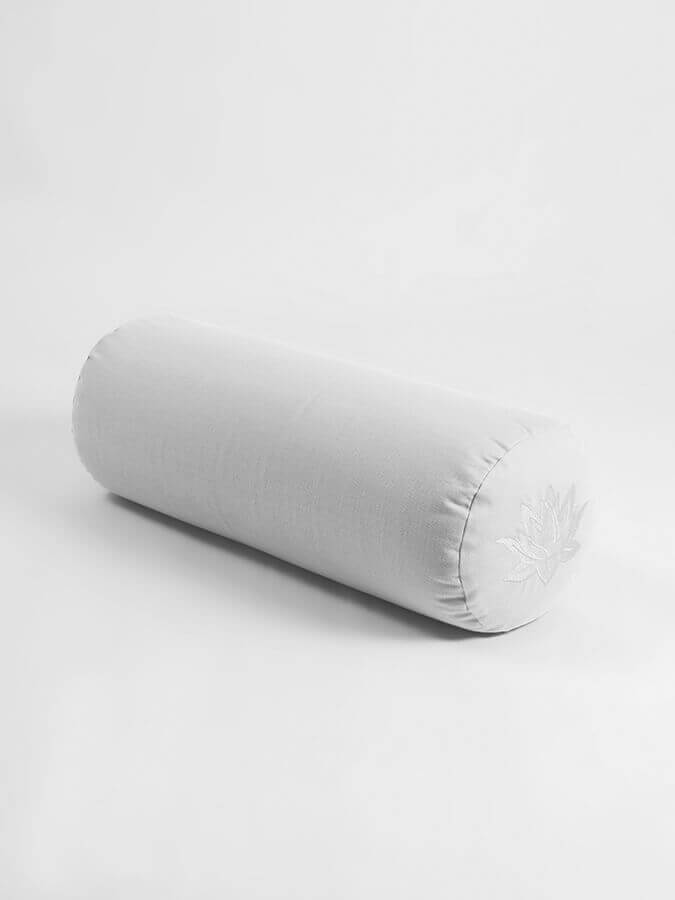 Organic Cotton Buckwheat Meditation Bolster Cushion for Yoga & Zen Relaxation - Perfect for Yoga Studios, Home Meditation & Stress Relief