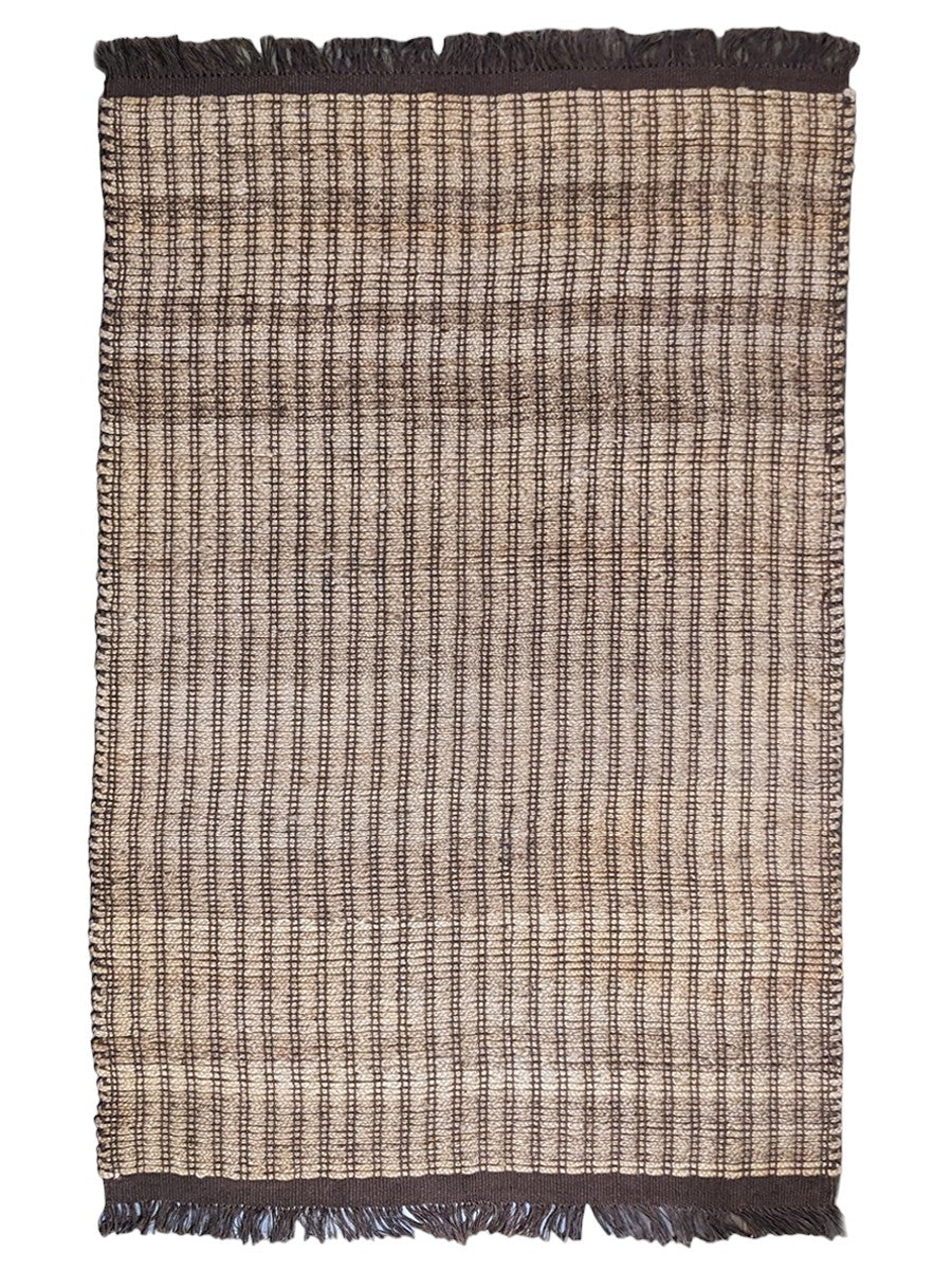 Sorin Natural Jute Rug 8.1 x 5.1 Feet - Handwoven Eco-Friendly Area Rug for Living Room, Bedroom & Boho Home Decor