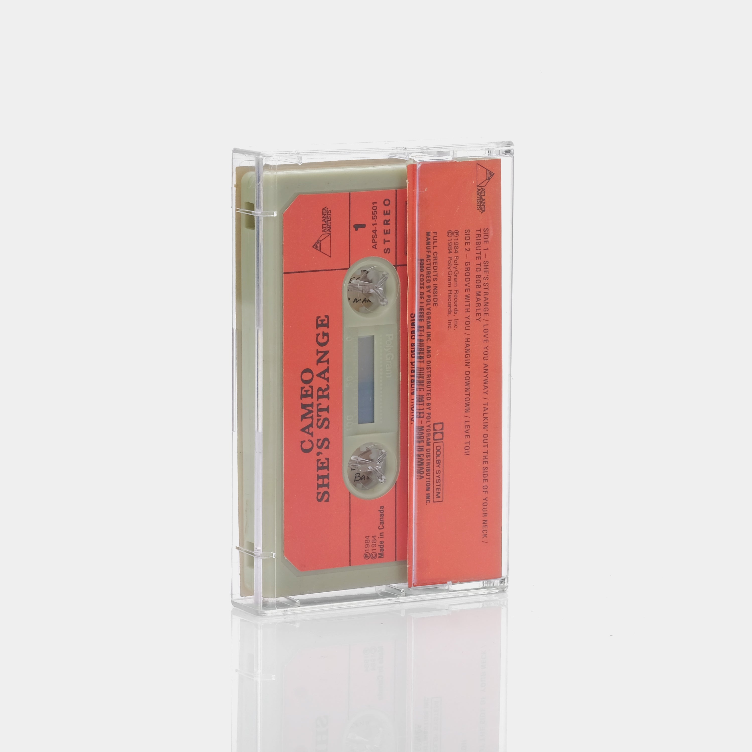 Cameo - She's Strange Cassette Tape | Vintage R&B Funk Music | Perfect for Collectors & Retro Music Lovers