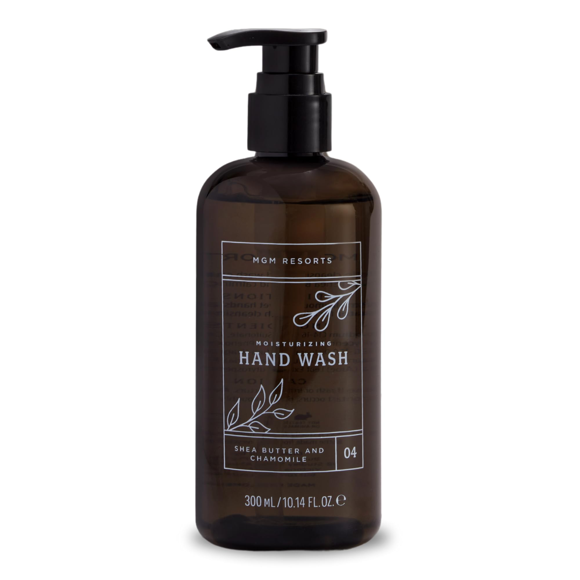 Moisturizing Hand Wash with Shea Butter & Chamomile - Fig, Cranberry & Bergamot Scent - Luxury Hotel Style Hand Soap - 10 oz - Perfect for Home, Spa, and Guest Bathrooms