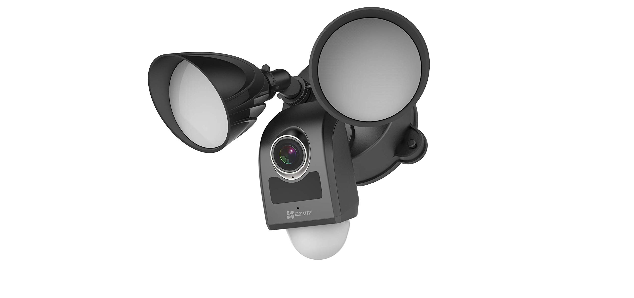 EZVIZ LC1 Outdoor Floodlight Security Camera with Motion Detection & Night Vision - Weatherproof IP65, 1080p HD, 2-Way Audio - Ideal for Home, Garage, and Backyard Surveillance (Black)