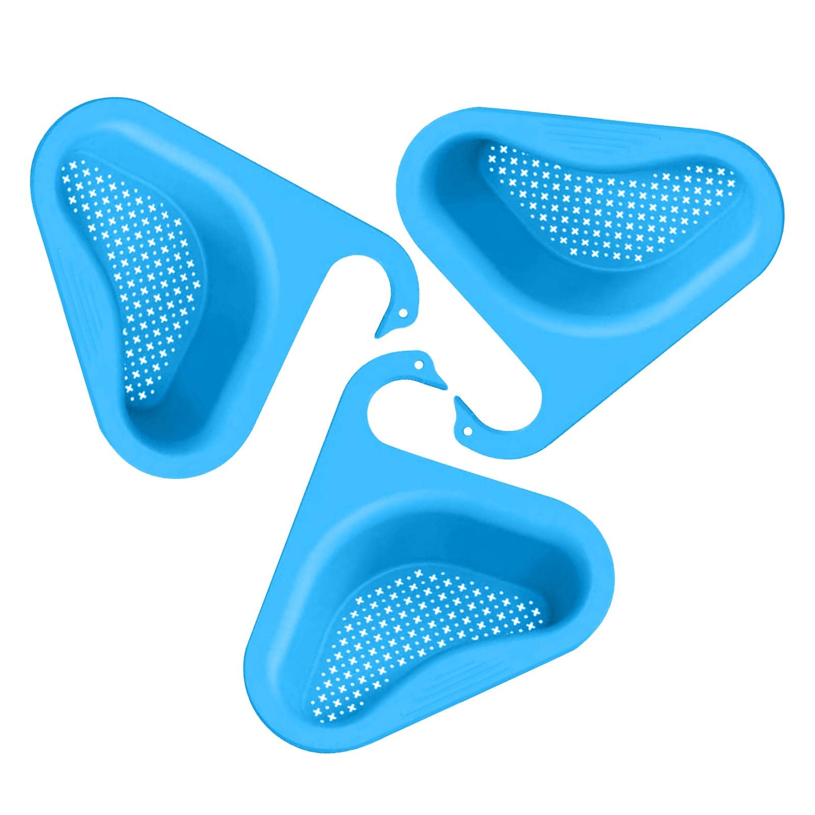 YIISU Multi-Functional Hanging Filtering Draining Rack - Swan-Shaped Pool Filter Basket with No Punch Design (RW3) for Kitchen, Bathroom & Outdoor Use