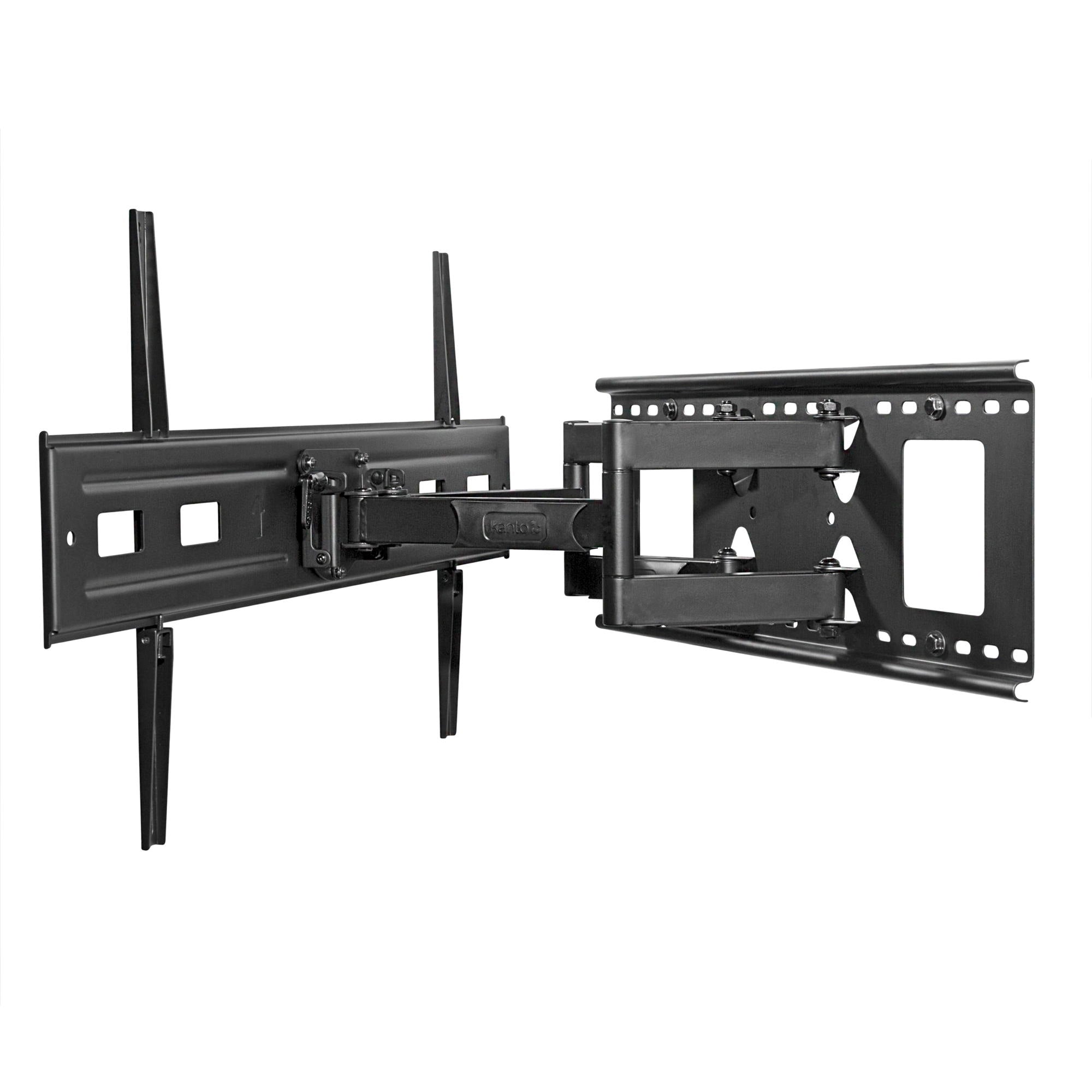 Kanto FMX2 Full Motion TV Wall Mount Bracket - Articulating Arm for 13-42 Inch Flat Screen TVs - VESA 75x75 to 200x200 - Perfect for Living Room, Bedroom & Home Theater Setup