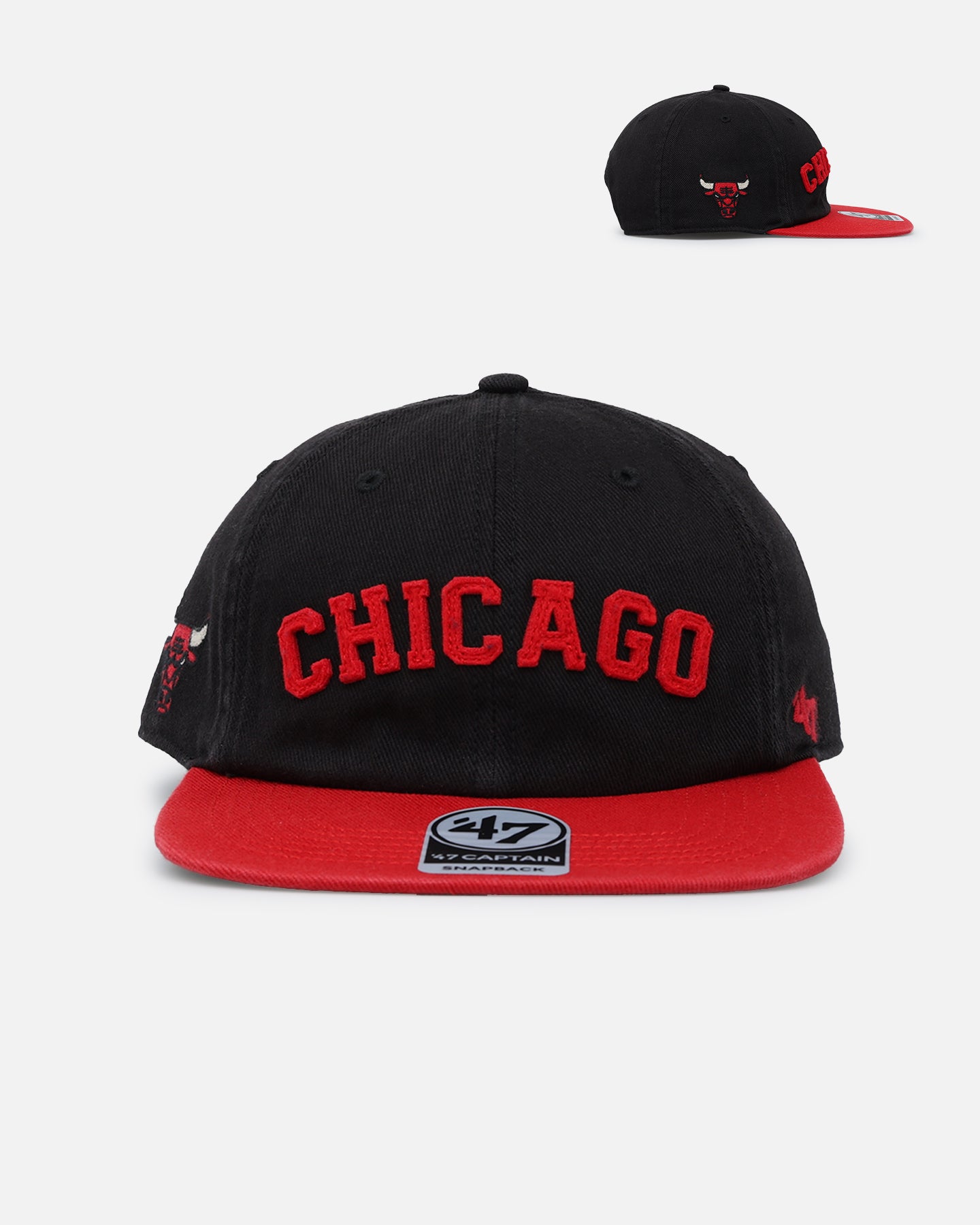Chicago Bulls 'Legacy 47 Captain RL' Snapback Hat - Official NBA Adjustable Baseball Cap for Men & Women - Perfect for Basketball Games, Streetwear & Sports Fans