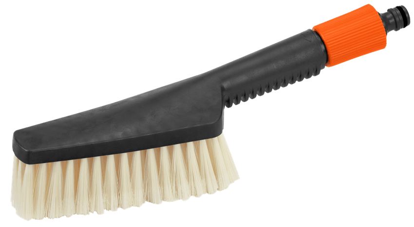 Gardena Handheld Wash Brush - Heavy Duty Cleaning Brush for Cars, Boats, Windows & Outdoor Surfaces - Ideal for Home, Garage & RV Use