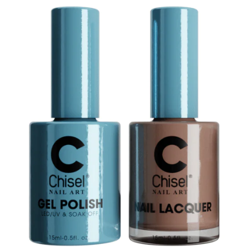 Chisel Matching Gel & Lacquer Duo Set - Solid 36 Colors for Professional Nail Art | Perfect for Salons, DIY Manicures & Gift Giving