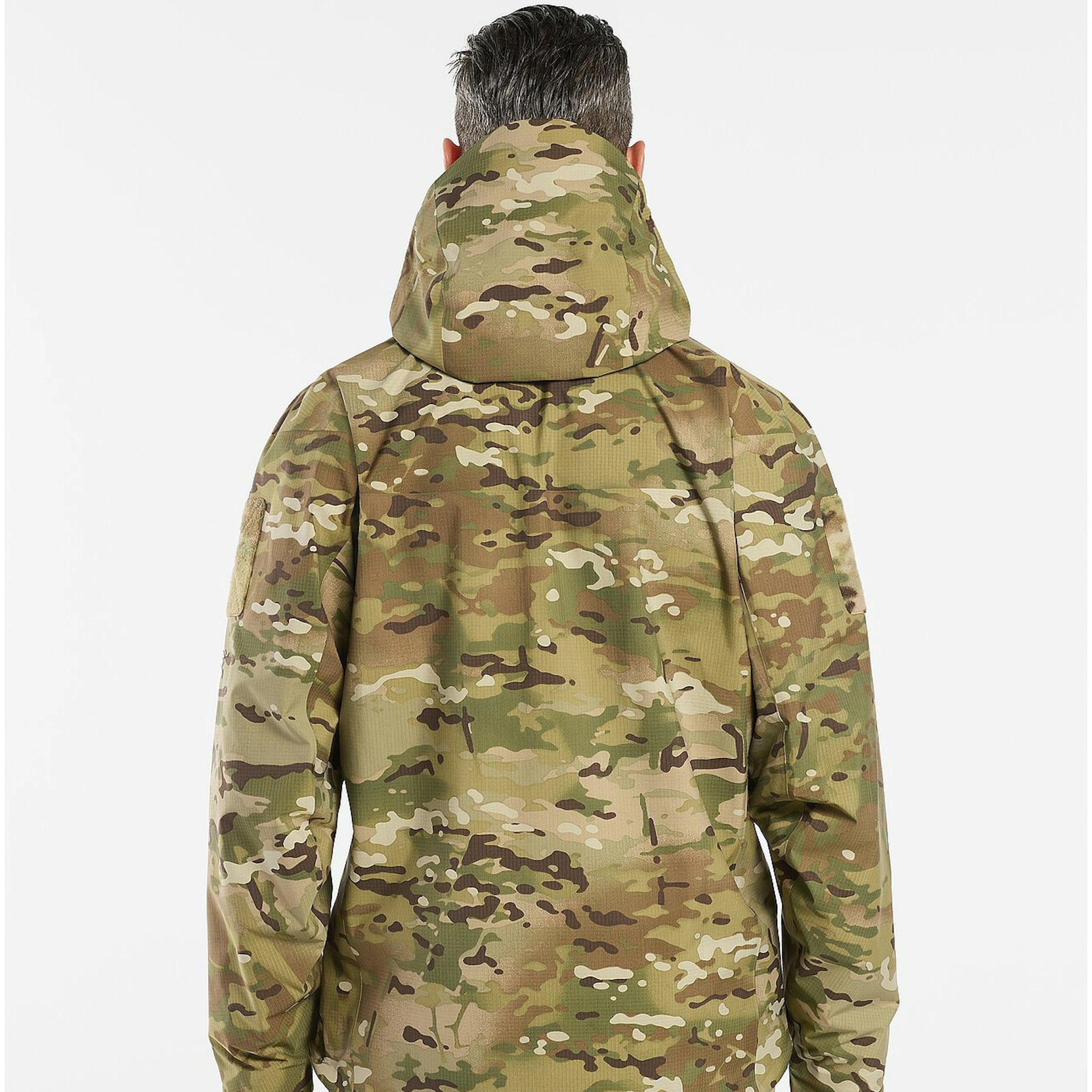 Arc'teryx LEAF Alpha LT Jacket Gen 2.1 MultiCam for Men - Waterproof Tactical Jacket for Hiking & Outdoor Adventures | Like New Condition