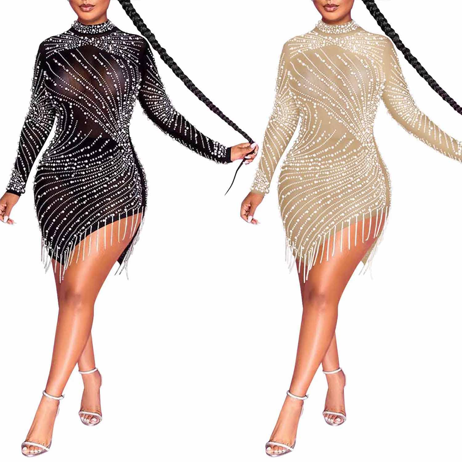 Sexy Women's Birthday Party Dress - Sparkling Hot Club Night Dress for Women | Perfect for Nightclubs, Bachelorette Parties & Special Occasions