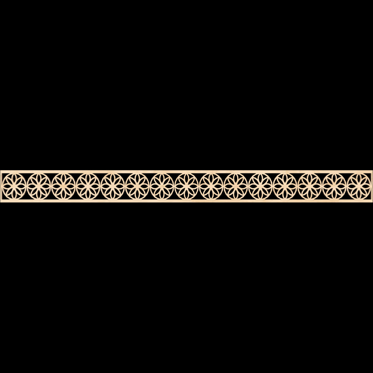 Blume Fretwork Moulding - Decorative Wood Trim for Home & Furniture DIY Projects | Perfect for Crown Molding, Wall Paneling & Cabinet Accents