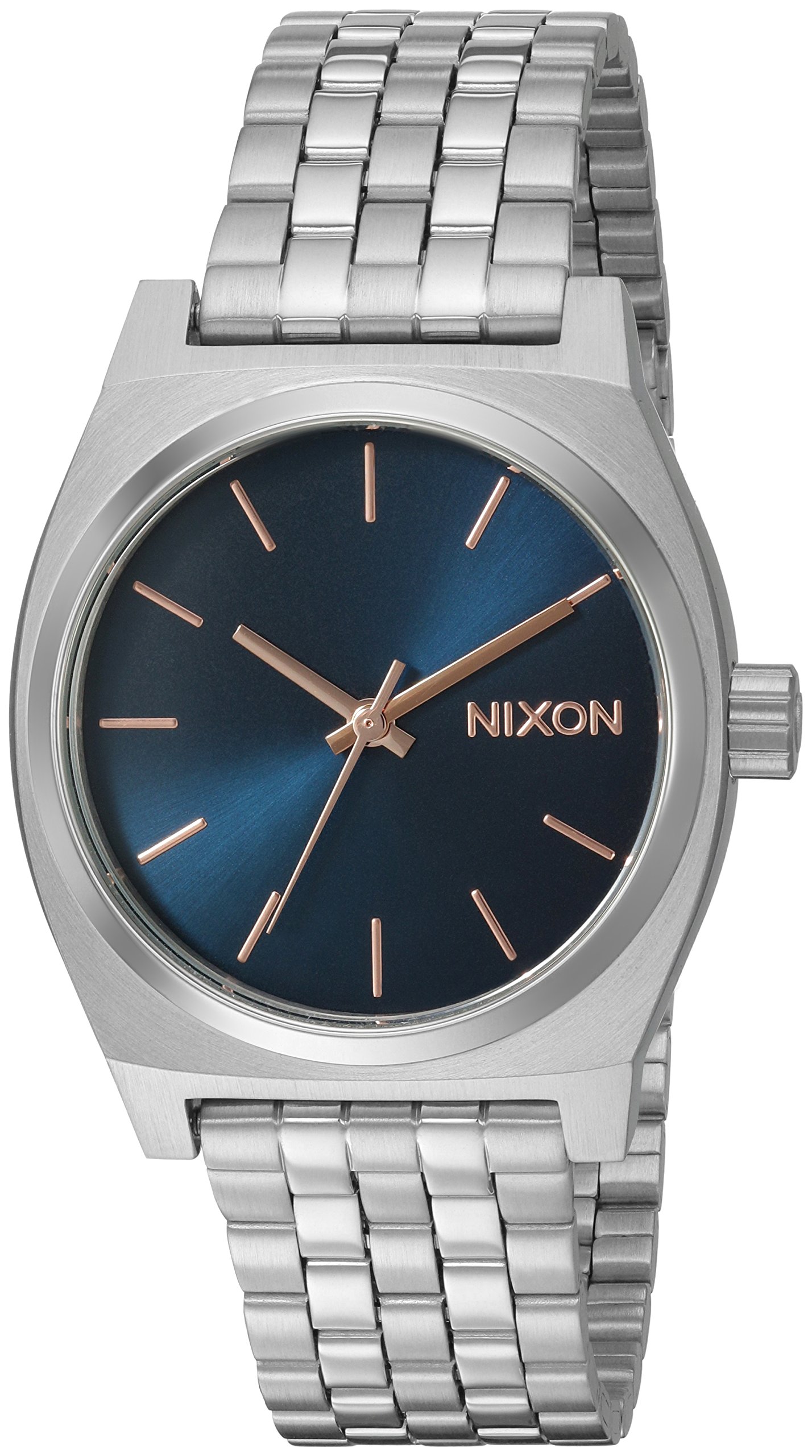 Nixon Medium Time Teller A1130 Women's Watch - 31mm Stainless Steel Case, 100m Water Resistant, Analog Quartz Movement - Perfect for Swimming, Diving & Everyday Wear
